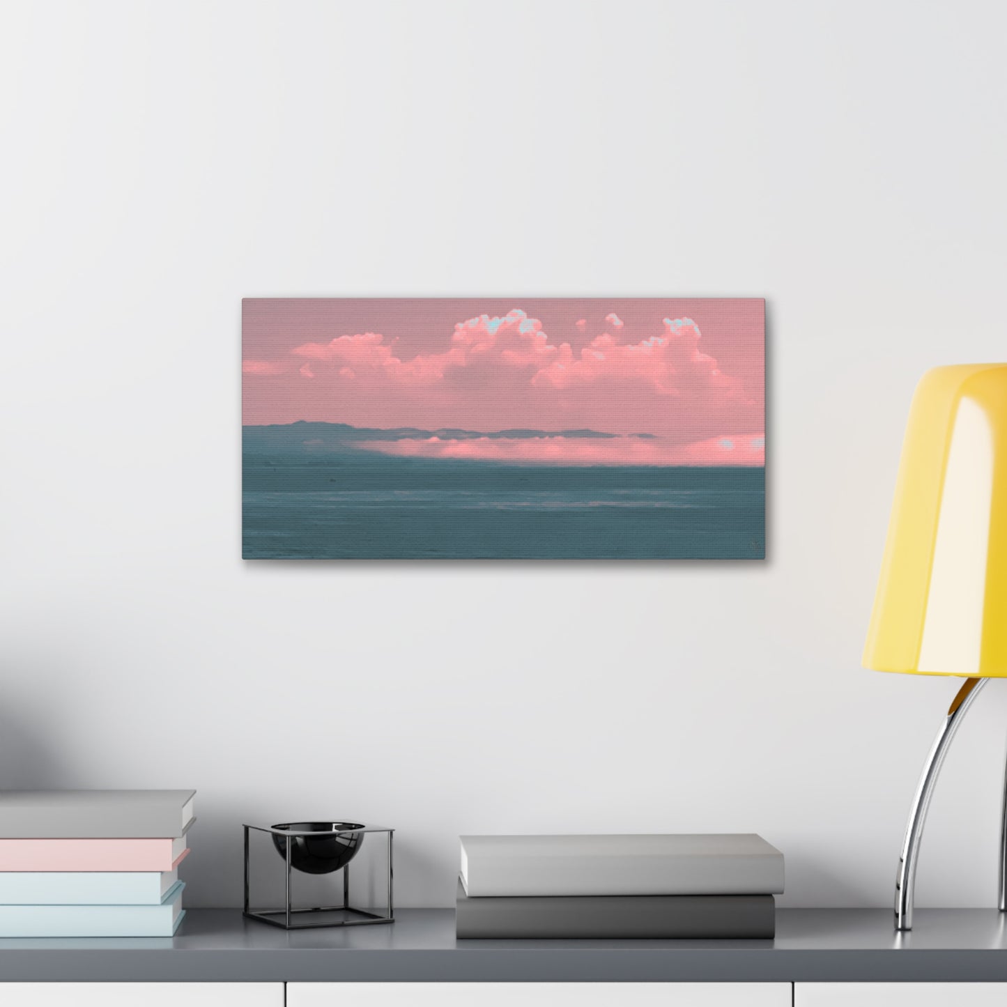 Croco-Cloud Canvas Print