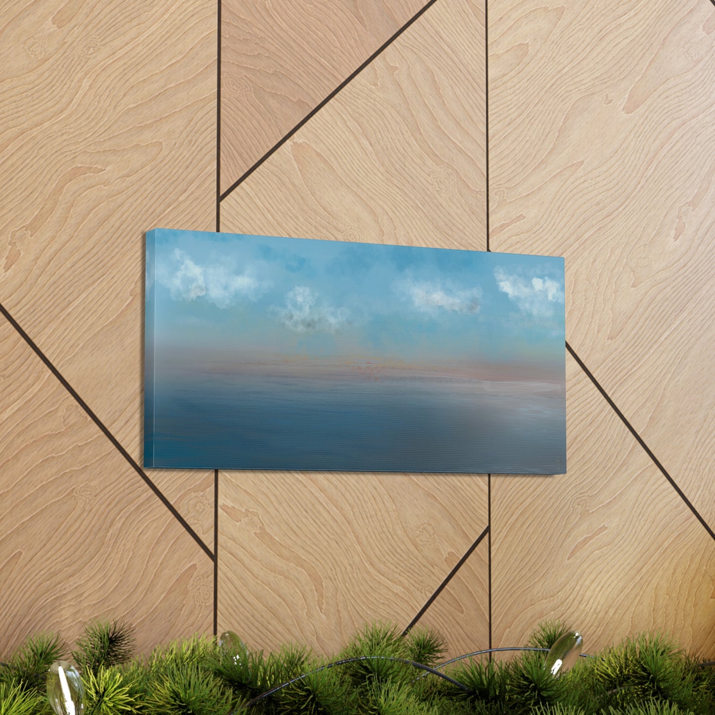 Abstract Coastal 9 Canvas Print