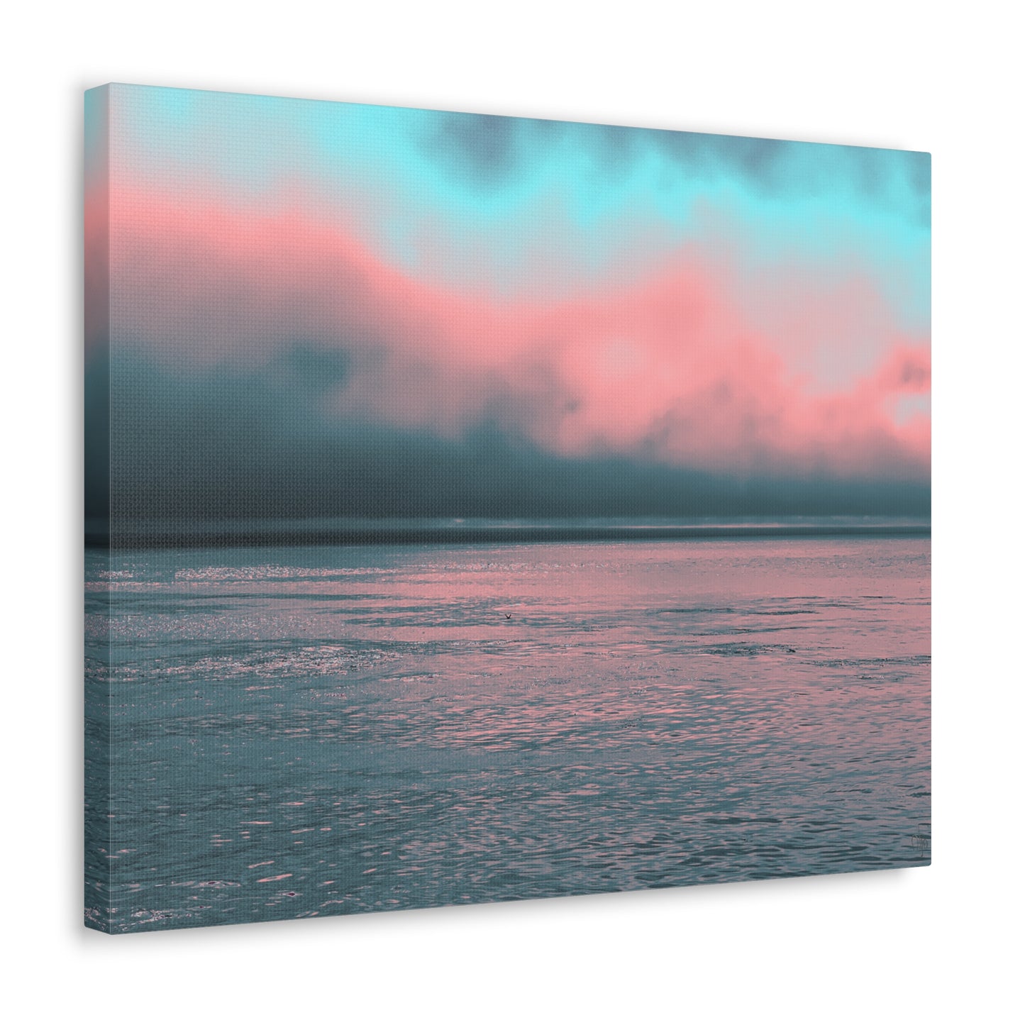 Electrifying Gradient Canvas Print