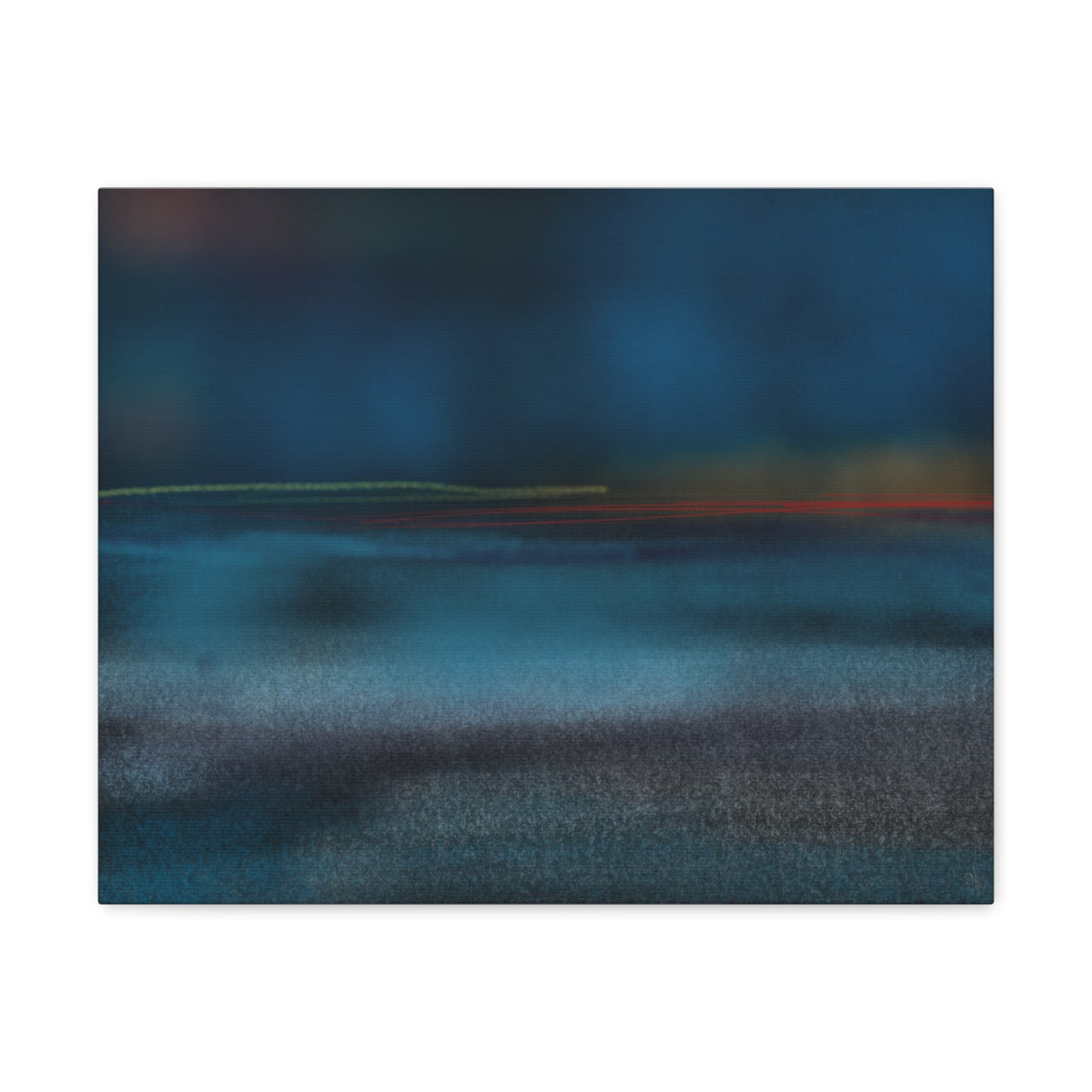 Abstract Coastal 11 Canvas Print