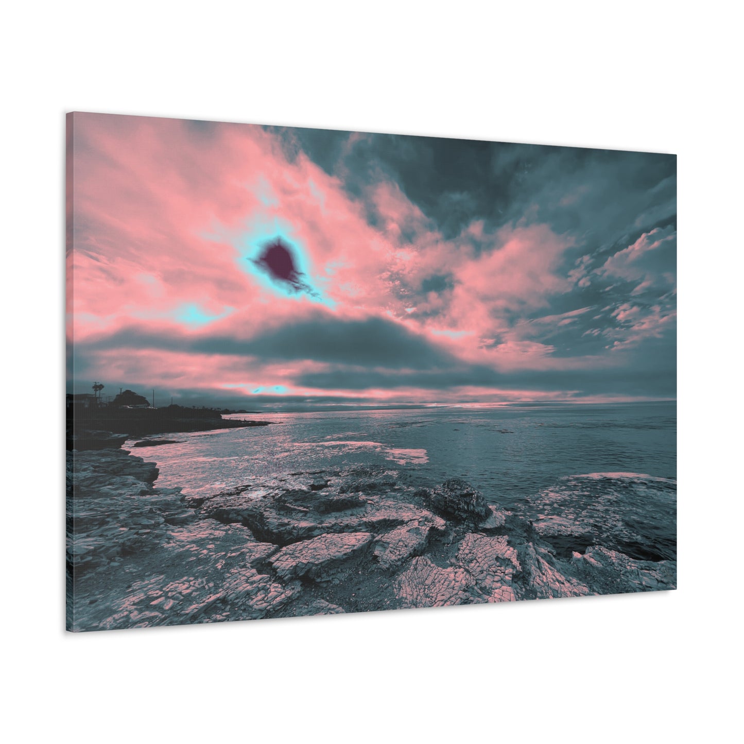 Expressive Cloud Canvas Print