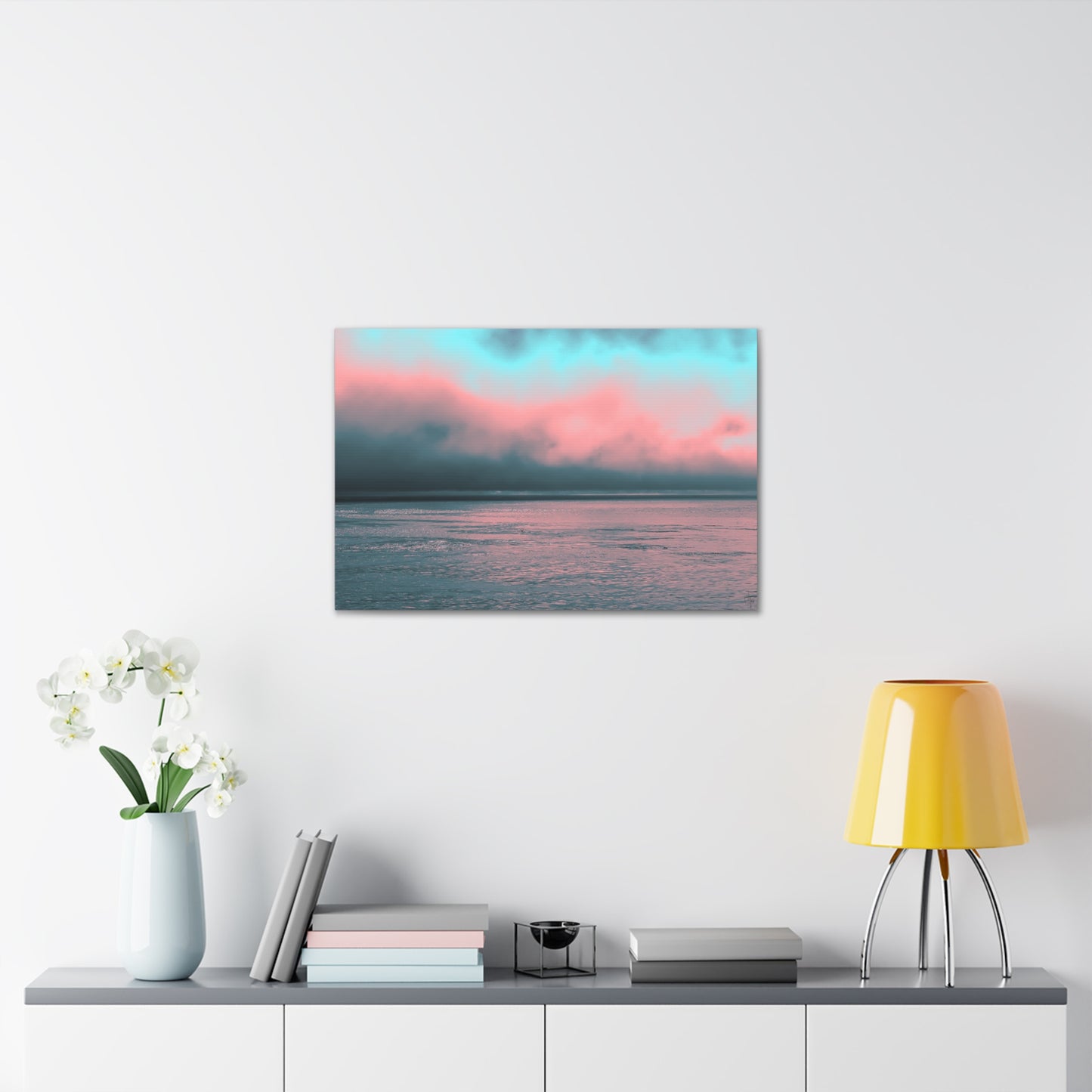 Electrifying Gradient Canvas Print