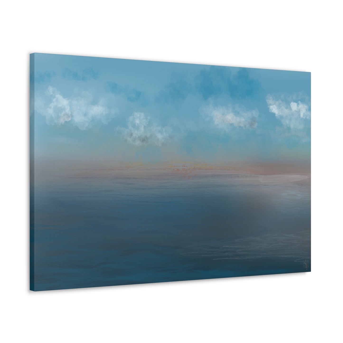 Abstract Coastal 9 Canvas Print