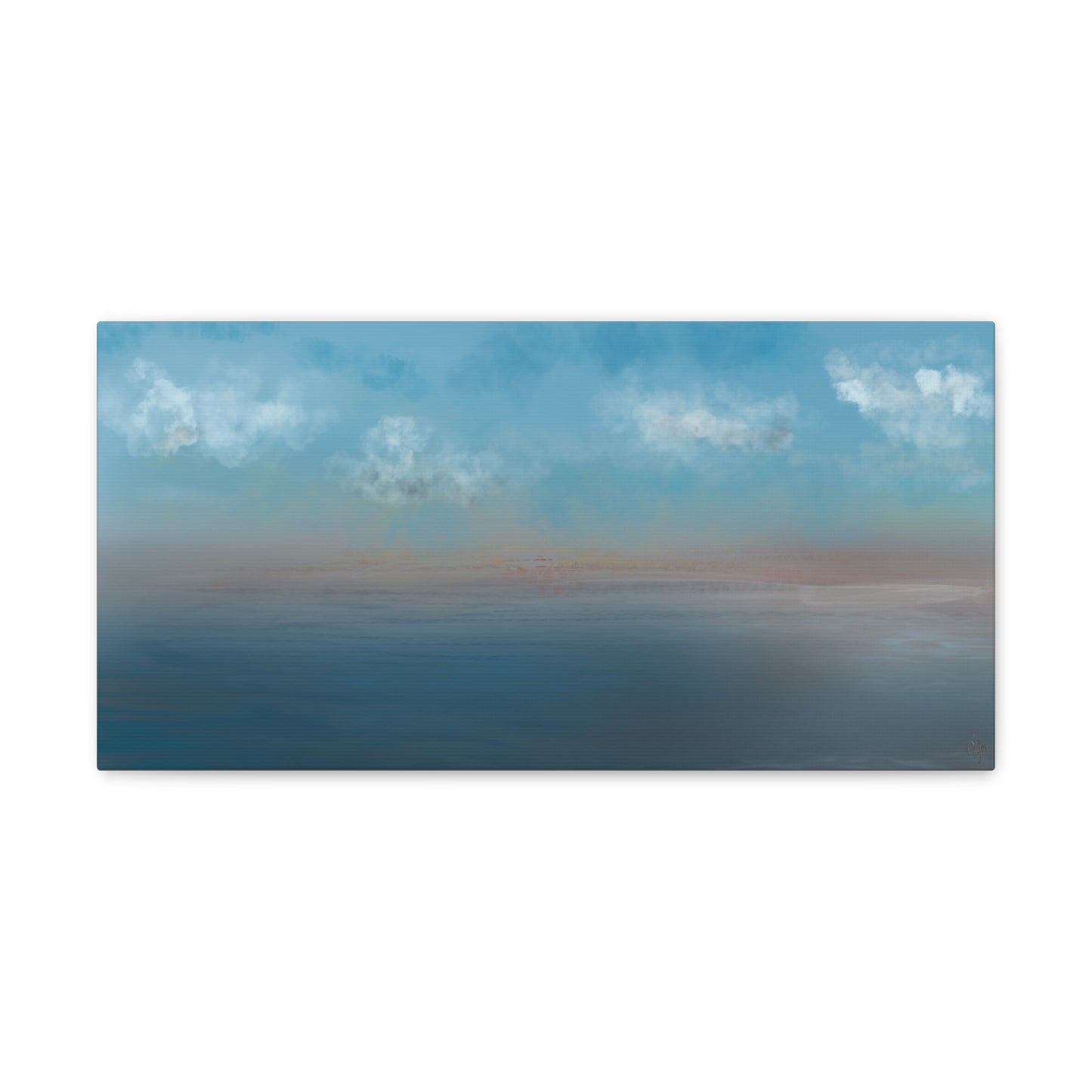 Abstract Coastal 9 Canvas Print