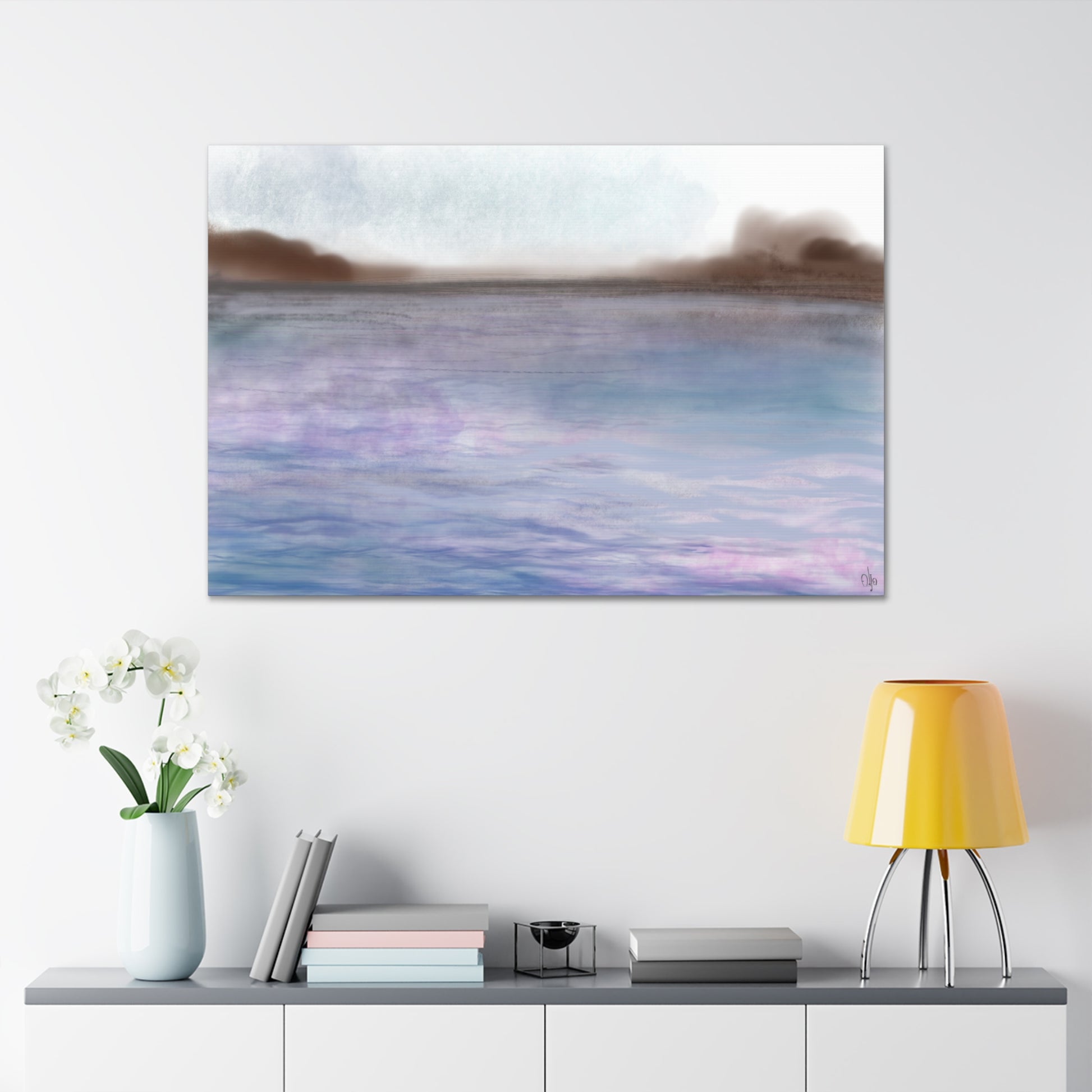 Abstract Coastal 7 Canvas Print - Alja Design