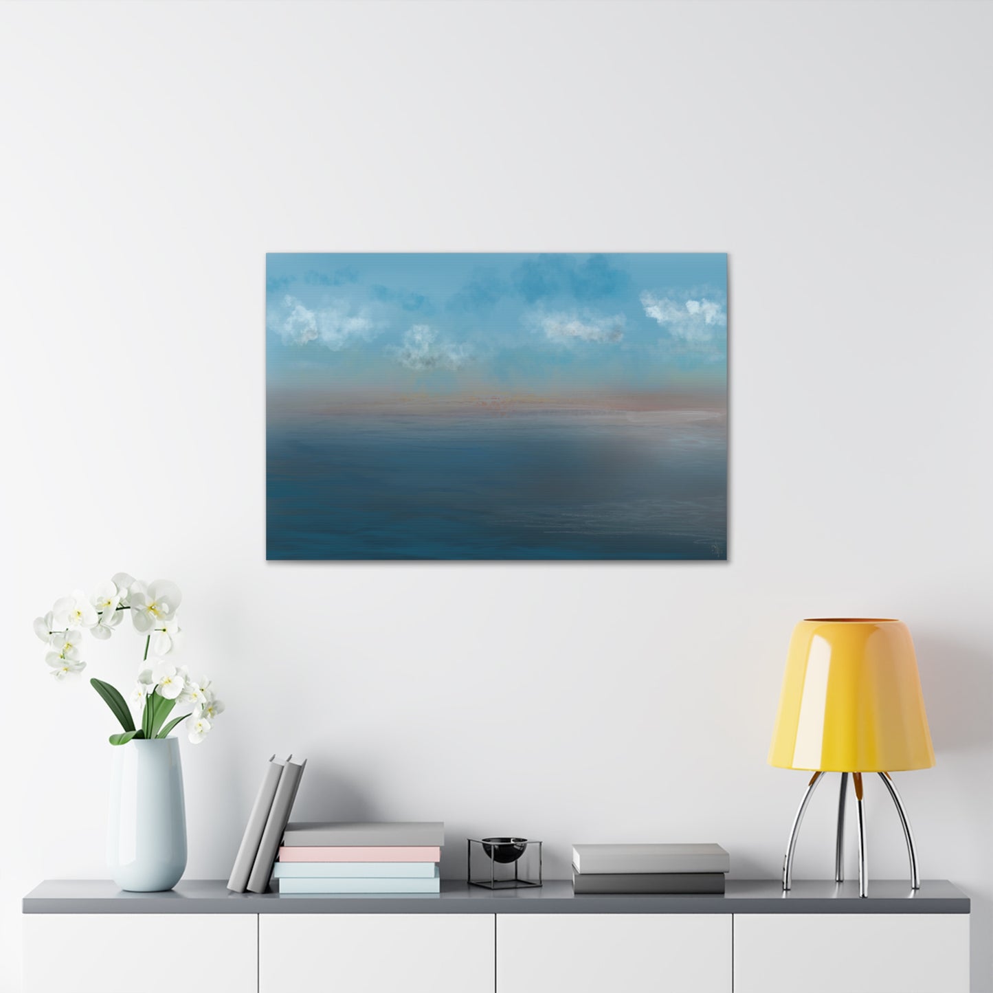 Abstract Coastal 9 Canvas Print