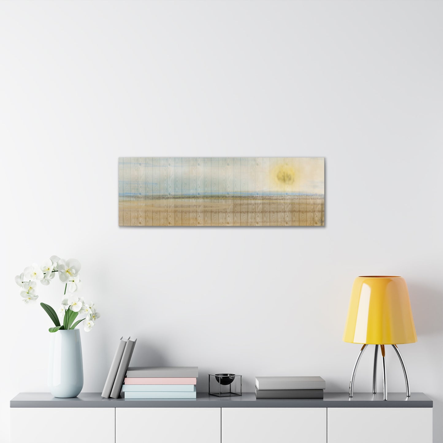 Abstract Coastal 3 Canvas Print