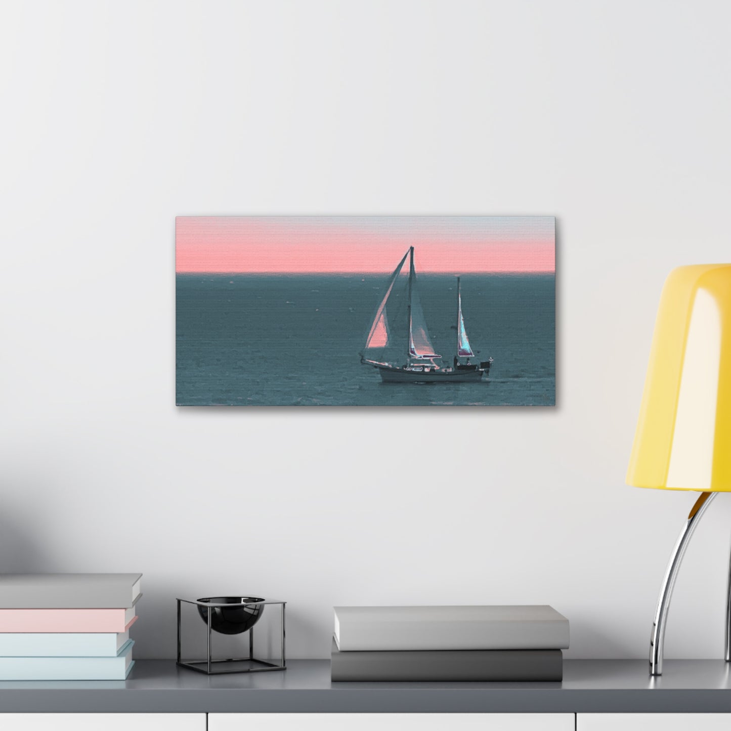 Way to Horizon Canvas Print