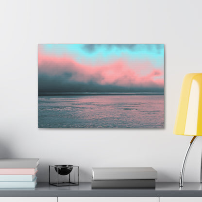 Electrifying Gradient Canvas Print