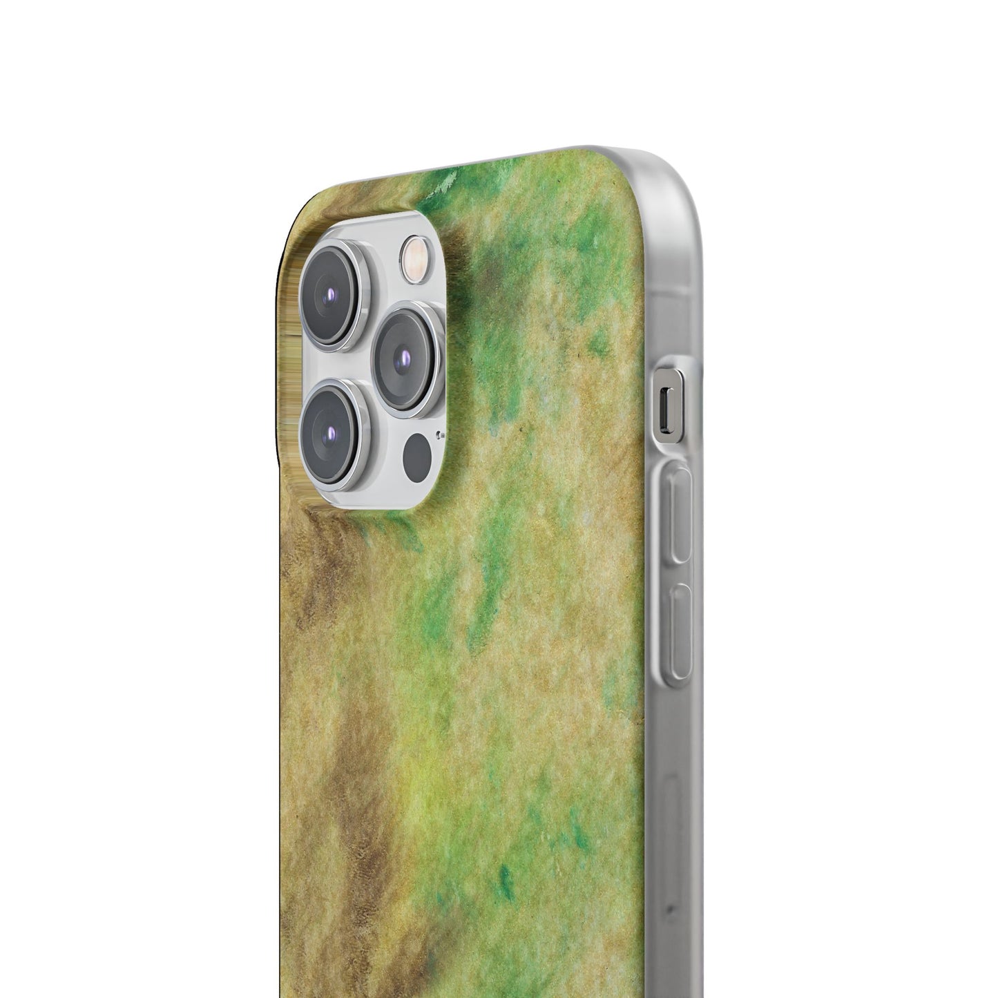 iPhone and Samsung Galaxy Flexi Phone Case Green Marble