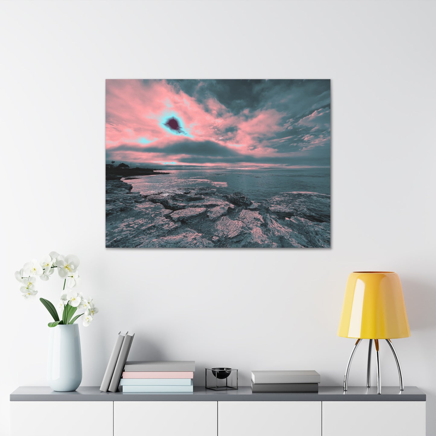 Expressive Cloud Canvas Print