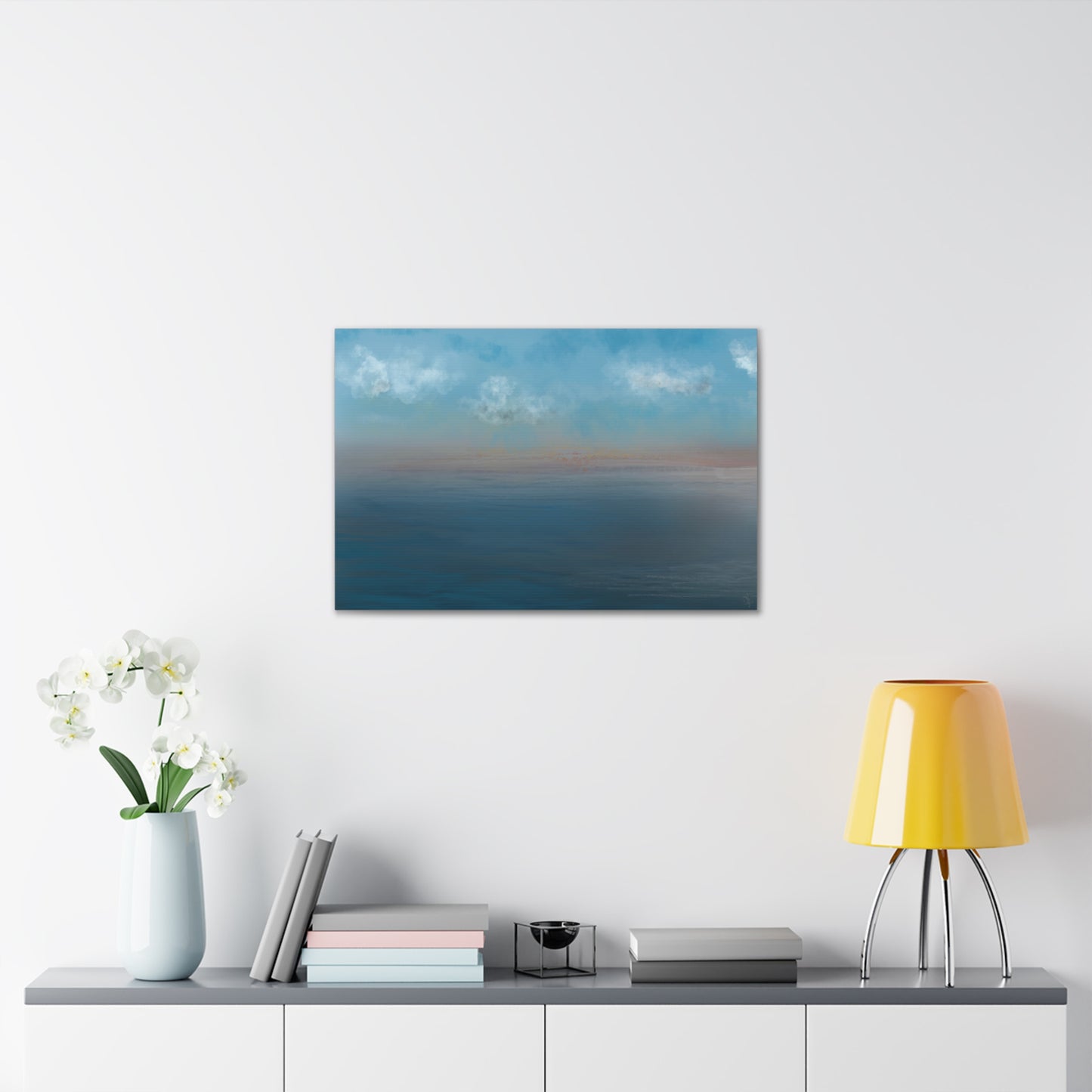 Abstract Coastal 9 Canvas Print