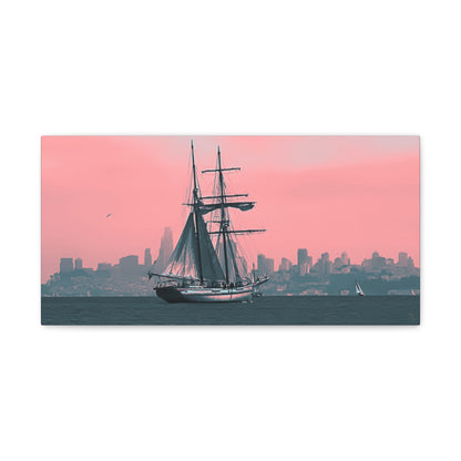 SF Bay Schooner Canvas Print