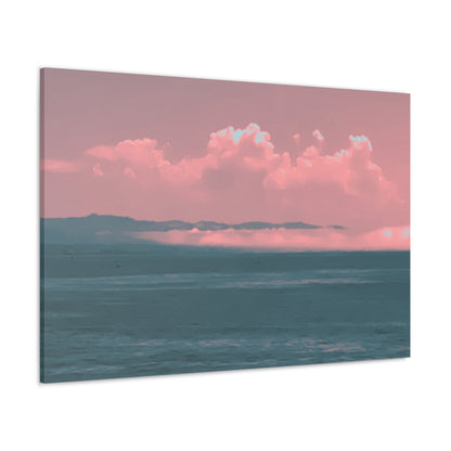 Croco-Cloud Canvas Print