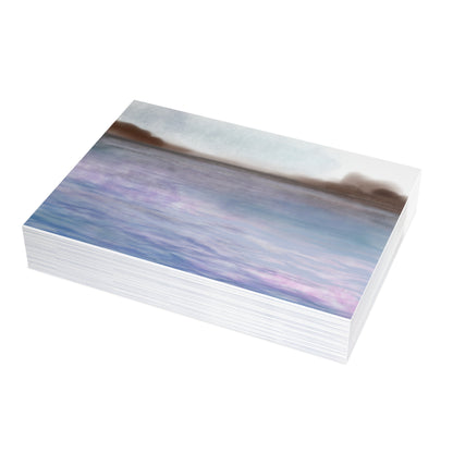 Abstract Coastal 7 Folded Greeting Card