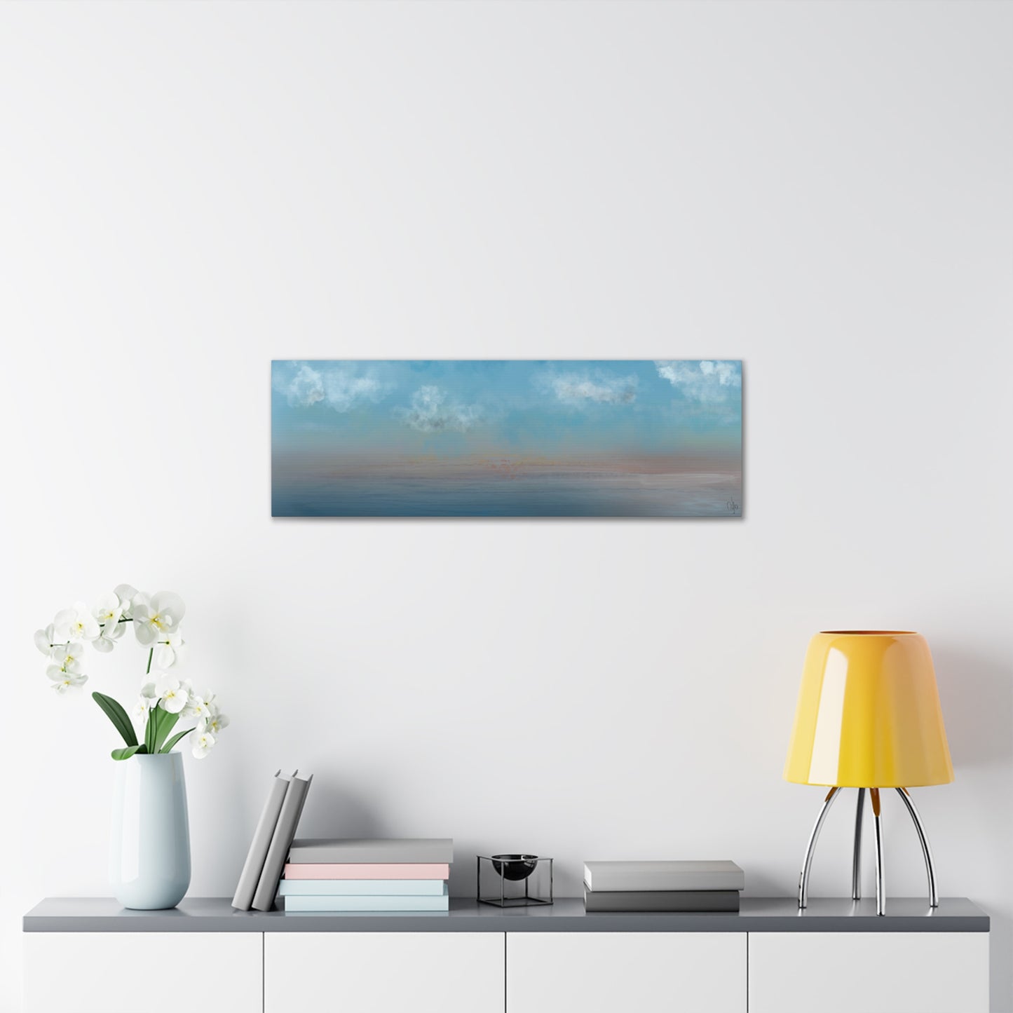 Abstract Coastal 9 Canvas Print