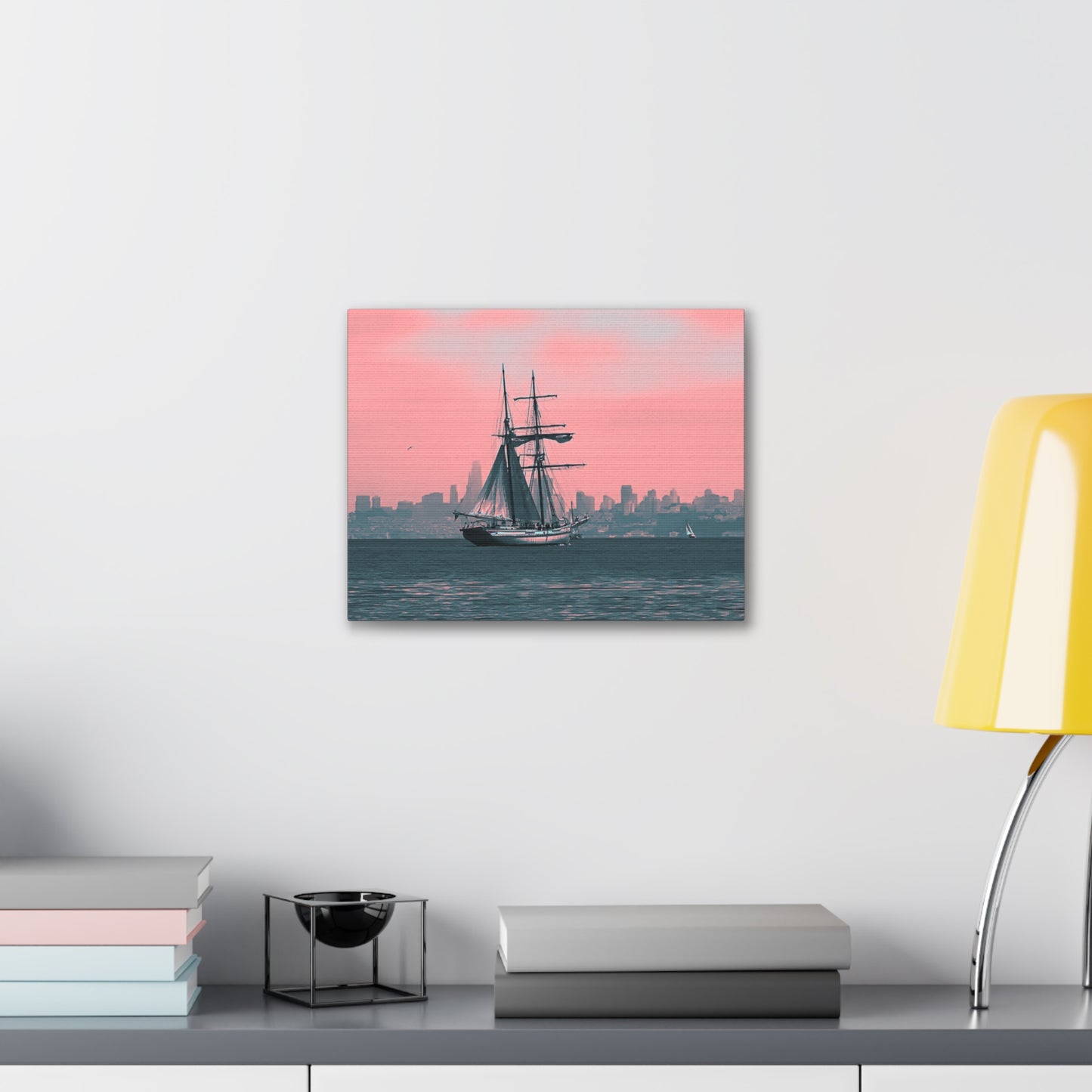 SF Bay Schooner Canvas Print