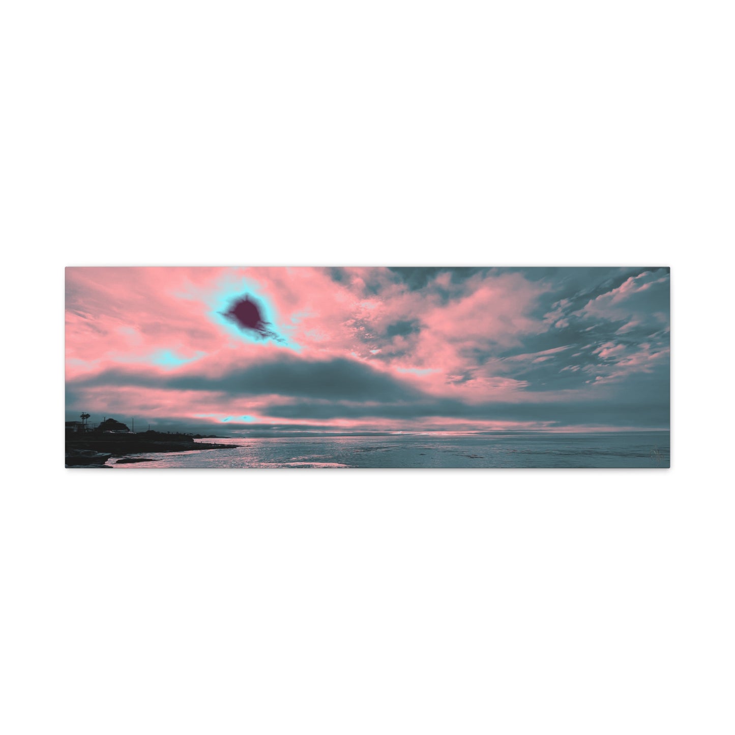 Expressive Cloud Canvas Print