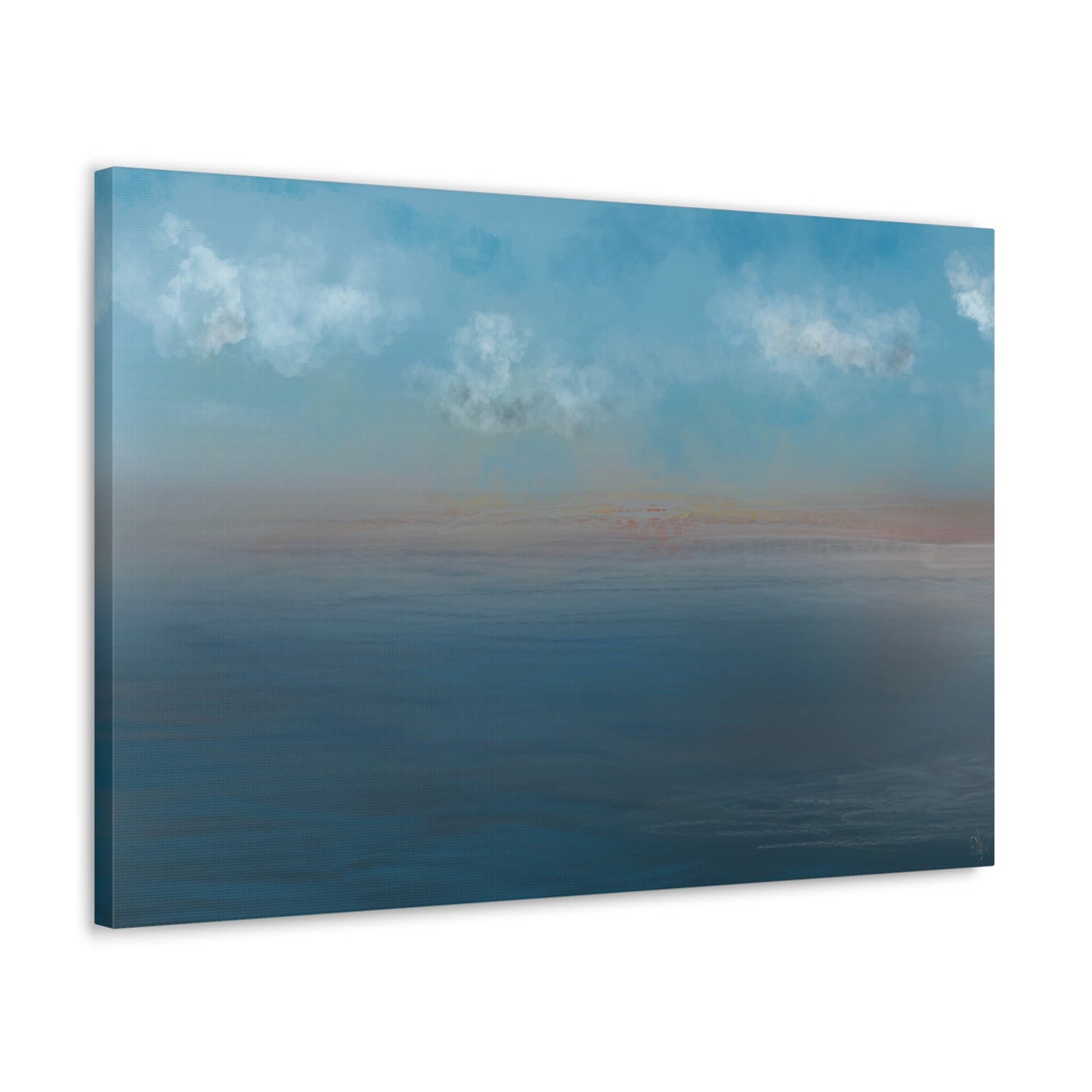 Abstract Coastal 9 Canvas Print