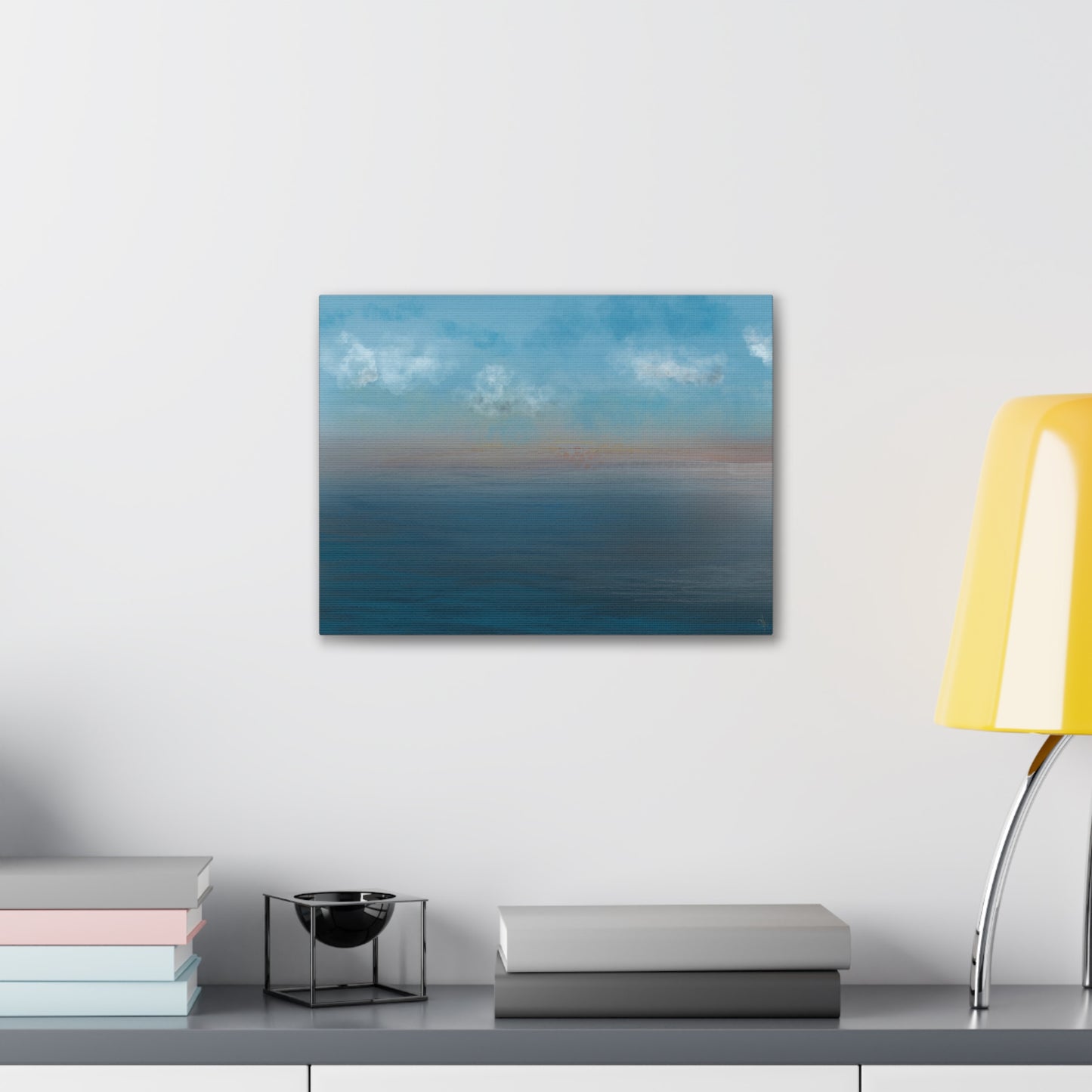 Abstract Coastal 9 Canvas Print