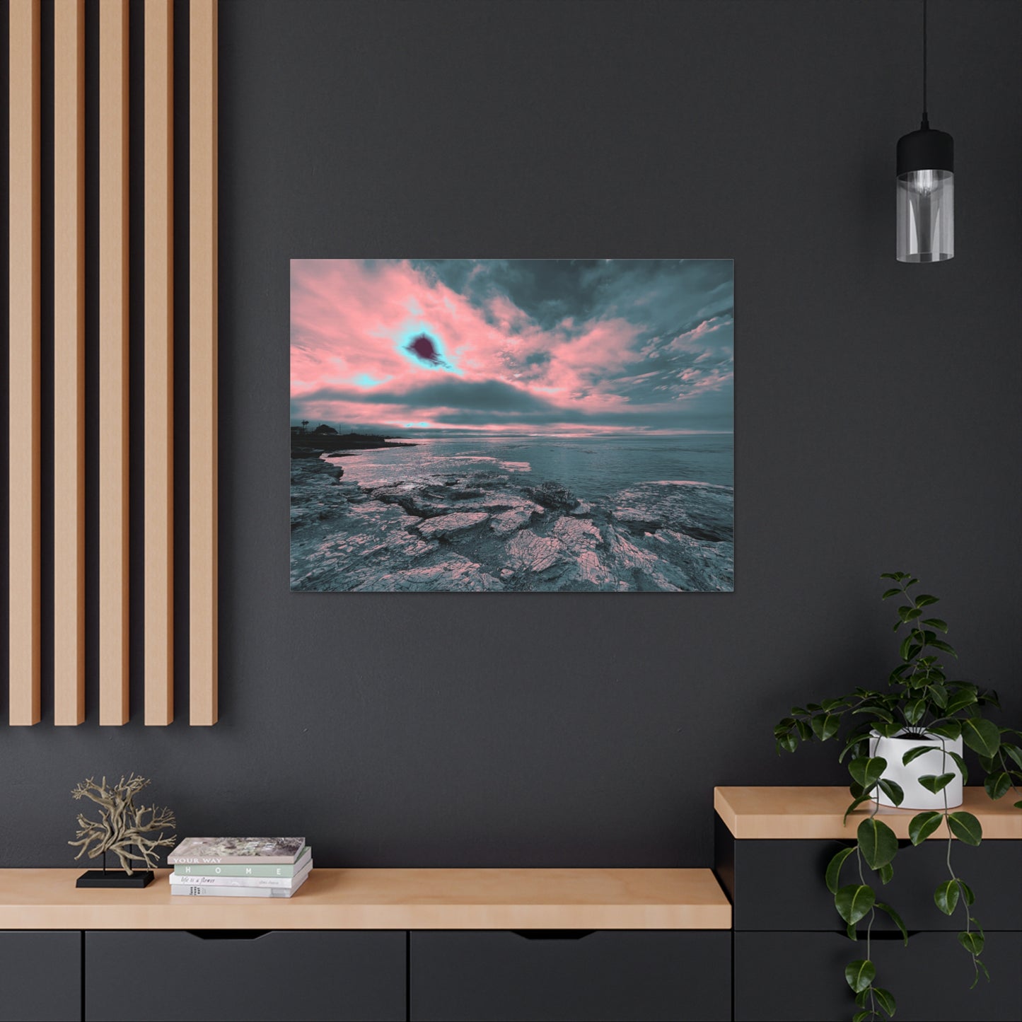 Expressive Cloud Canvas Print