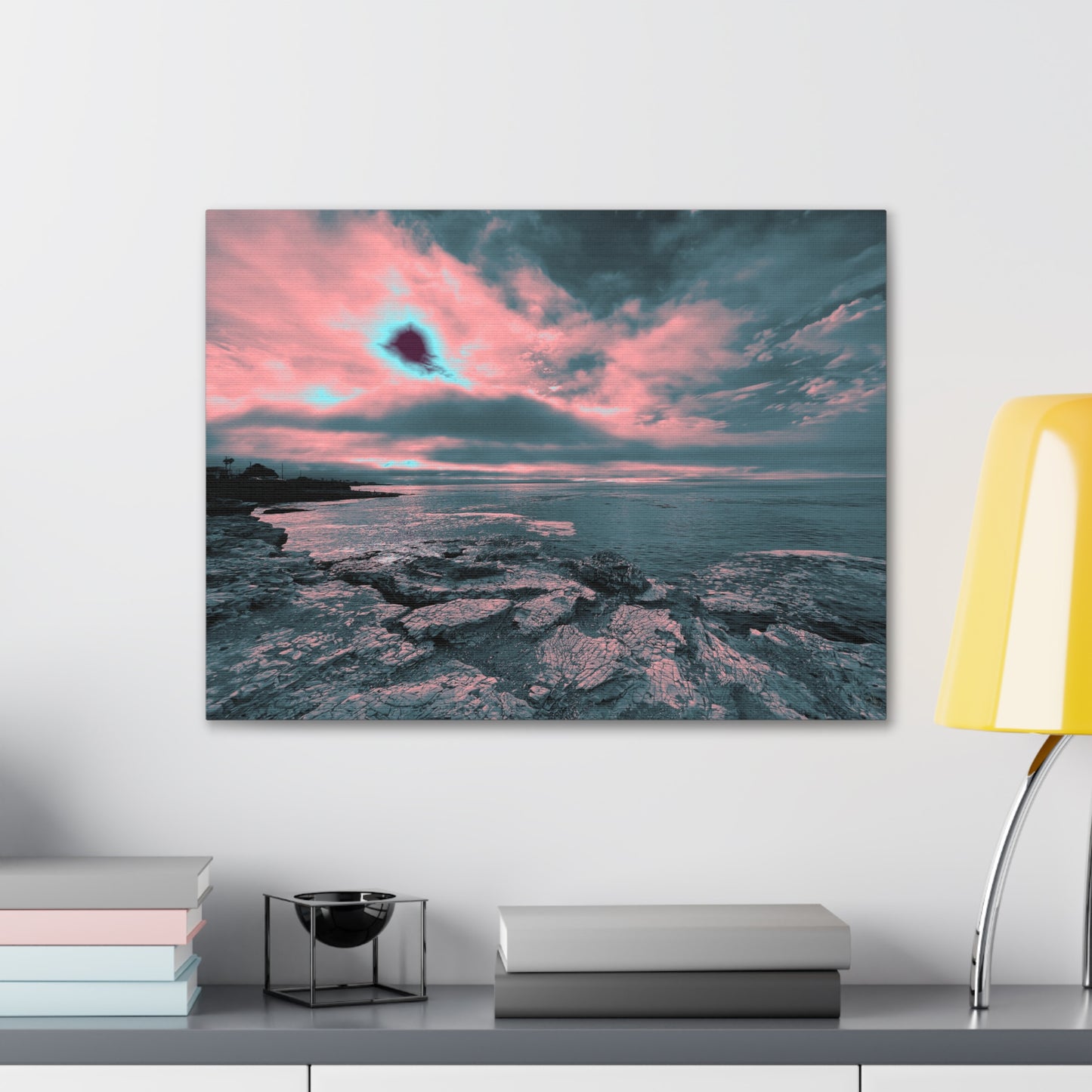 Expressive Cloud Canvas Print