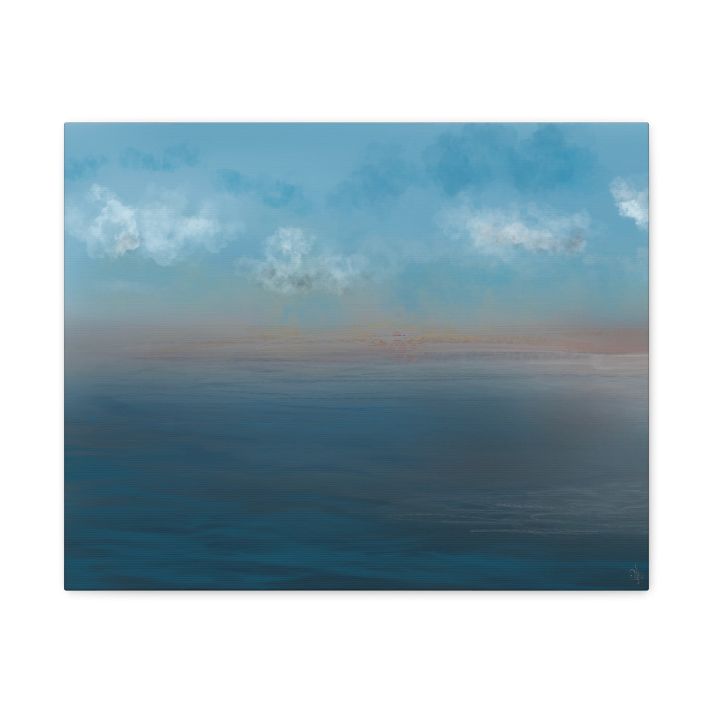 Abstract Coastal 9 Canvas Print