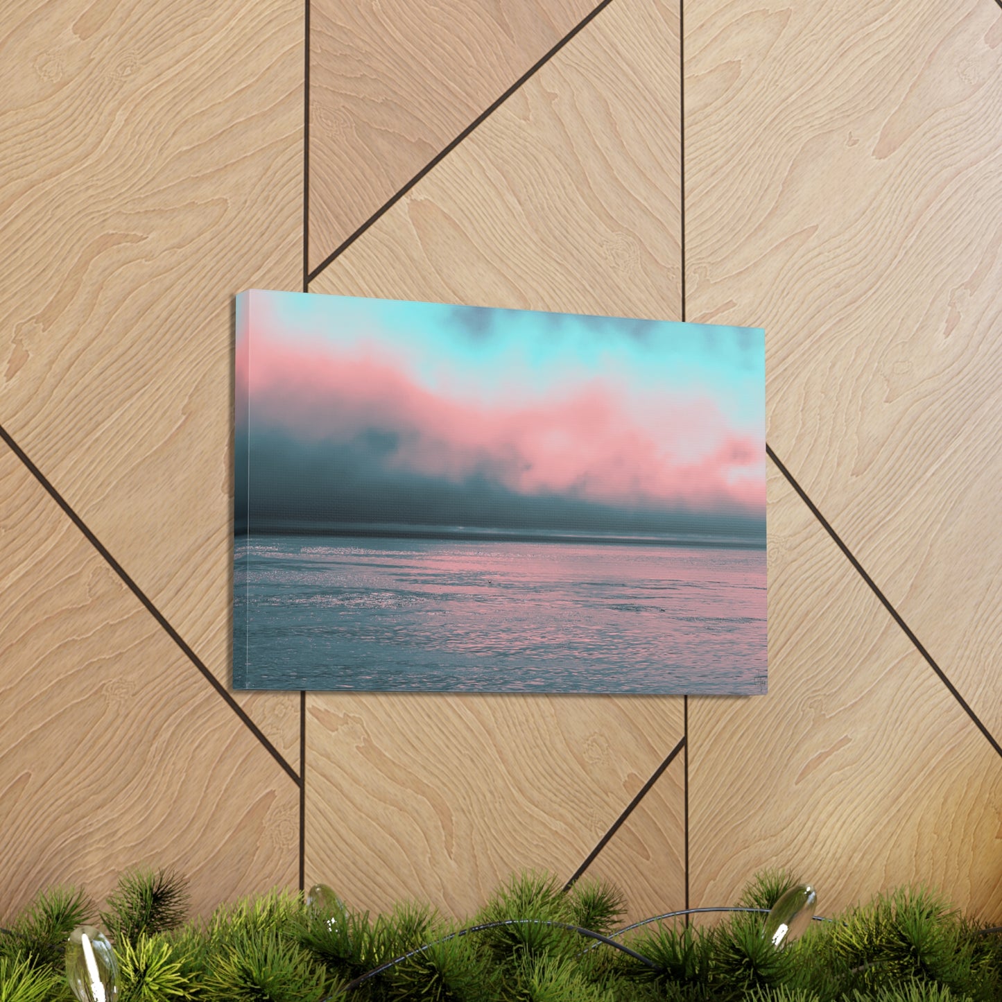 Electrifying Gradient Canvas Print