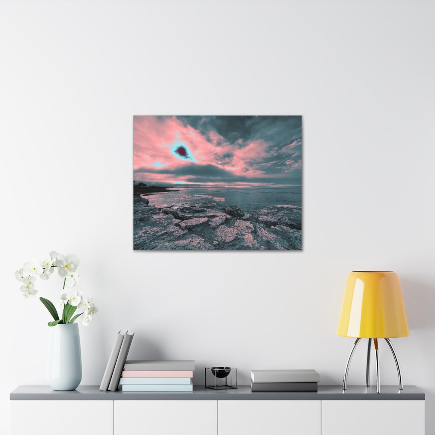 Expressive Cloud Canvas Print