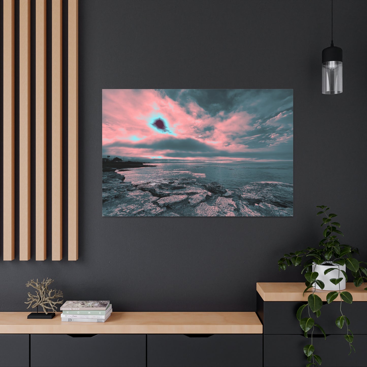 Expressive Cloud Canvas Print