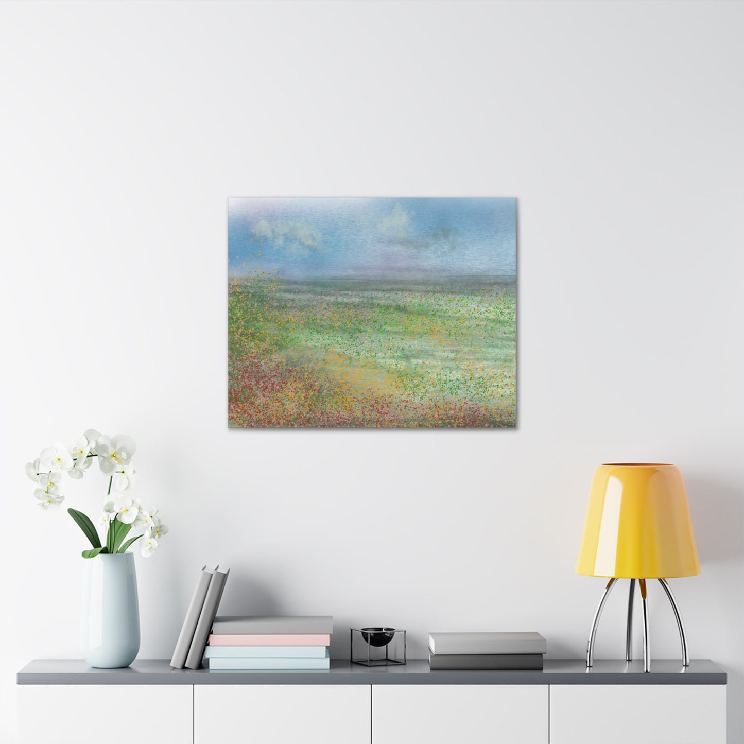 Abstract Coastal 6 Canvas Print