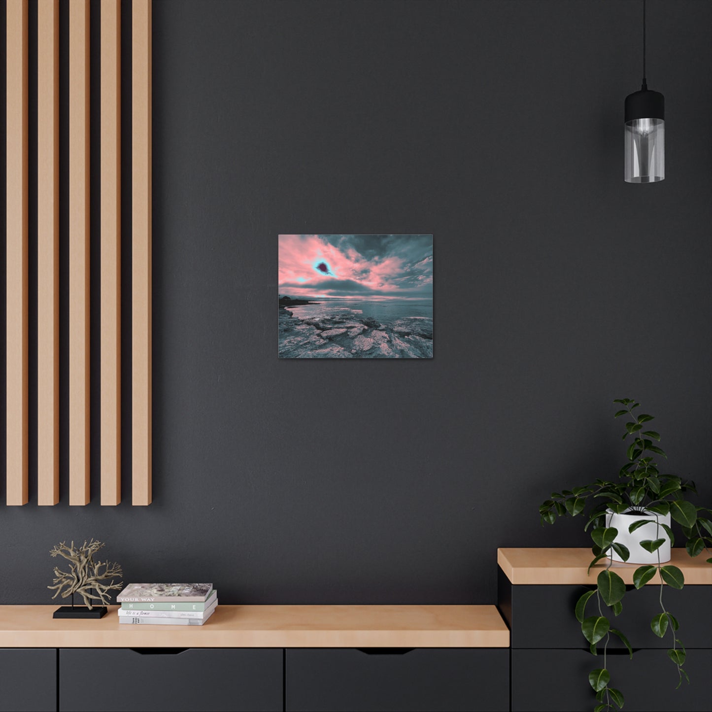 Expressive Cloud Canvas Print