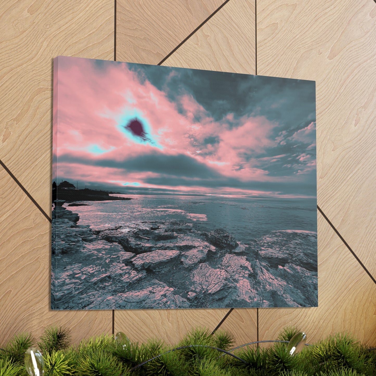 Expressive Cloud Canvas Print