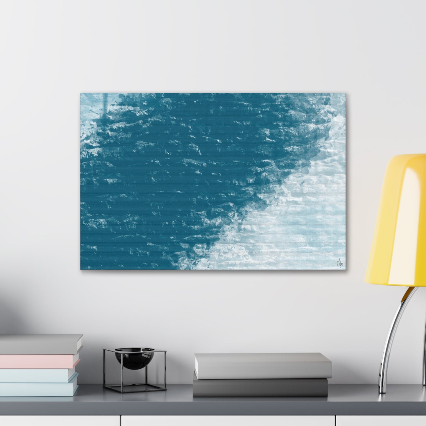 Abstract Coastal 2 Canvas Print - Alja Design