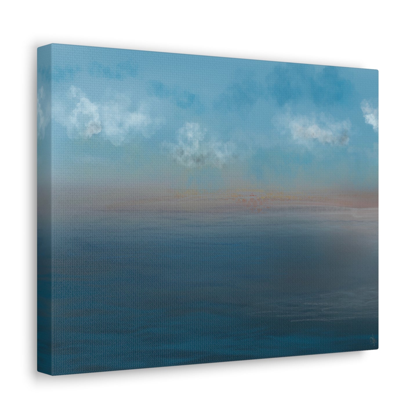 Abstract Coastal 9 Canvas Print