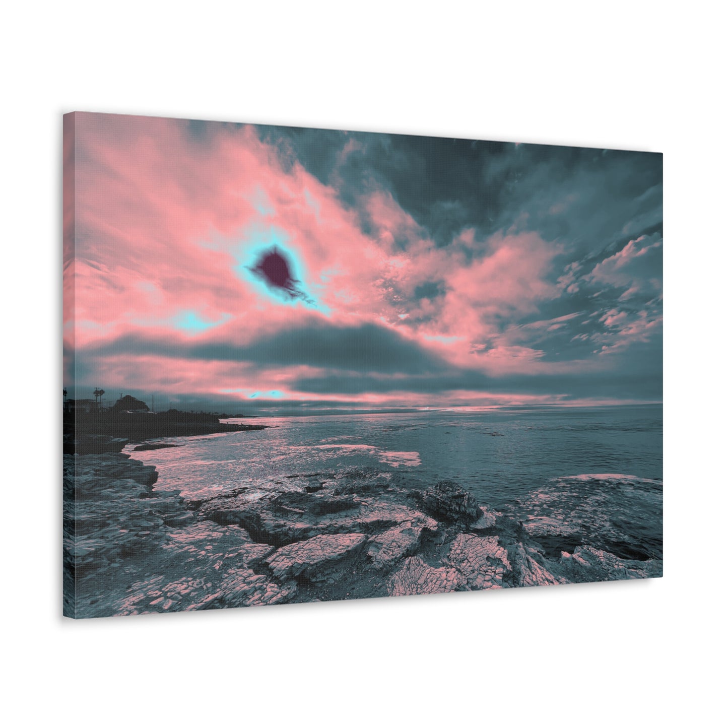 Expressive Cloud Canvas Print