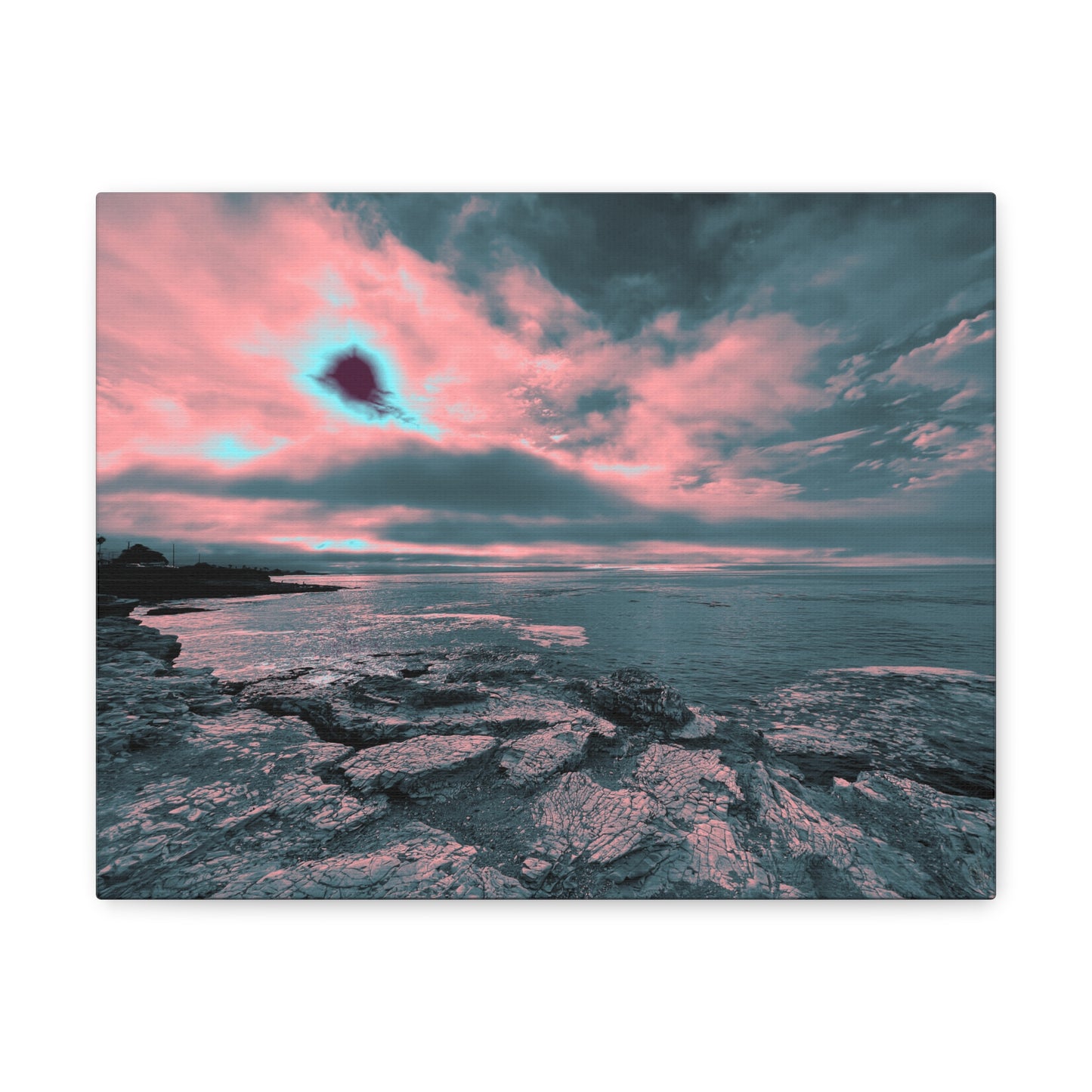 Expressive Cloud Canvas Print