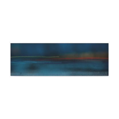 Abstract Coastal 11 Canvas Print