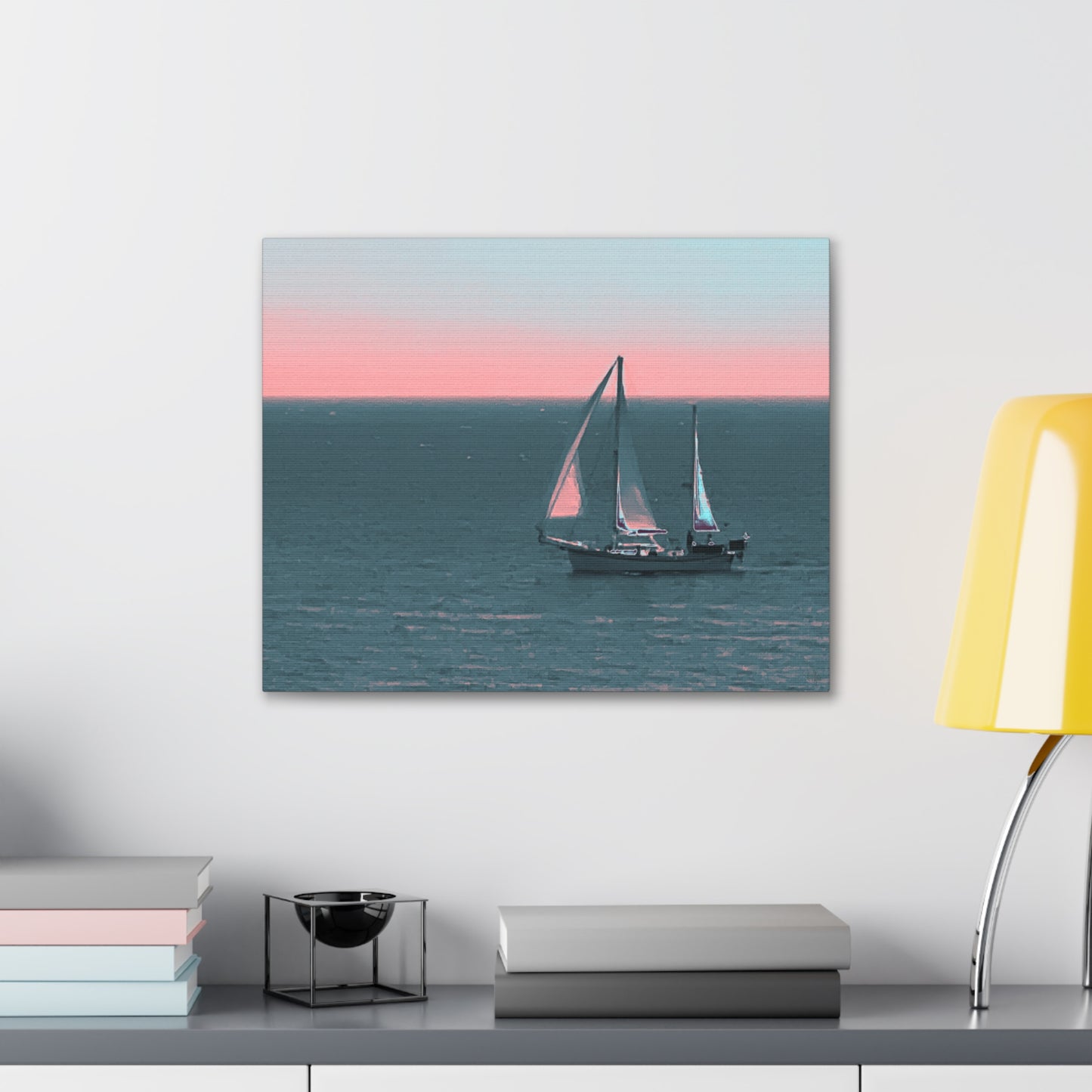 Way to Horizon Canvas Print