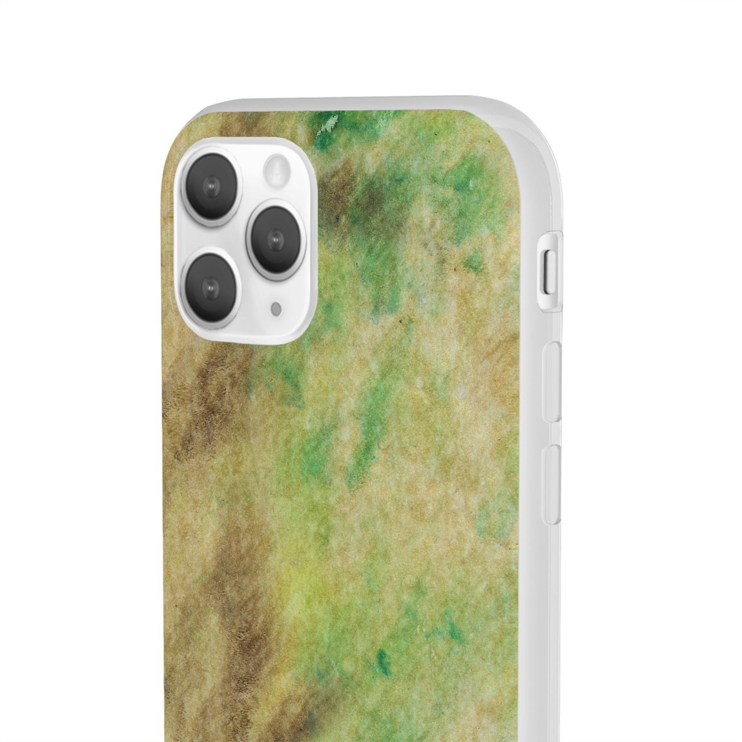 iPhone and Samsung Galaxy Flexi Phone Case Green Marble