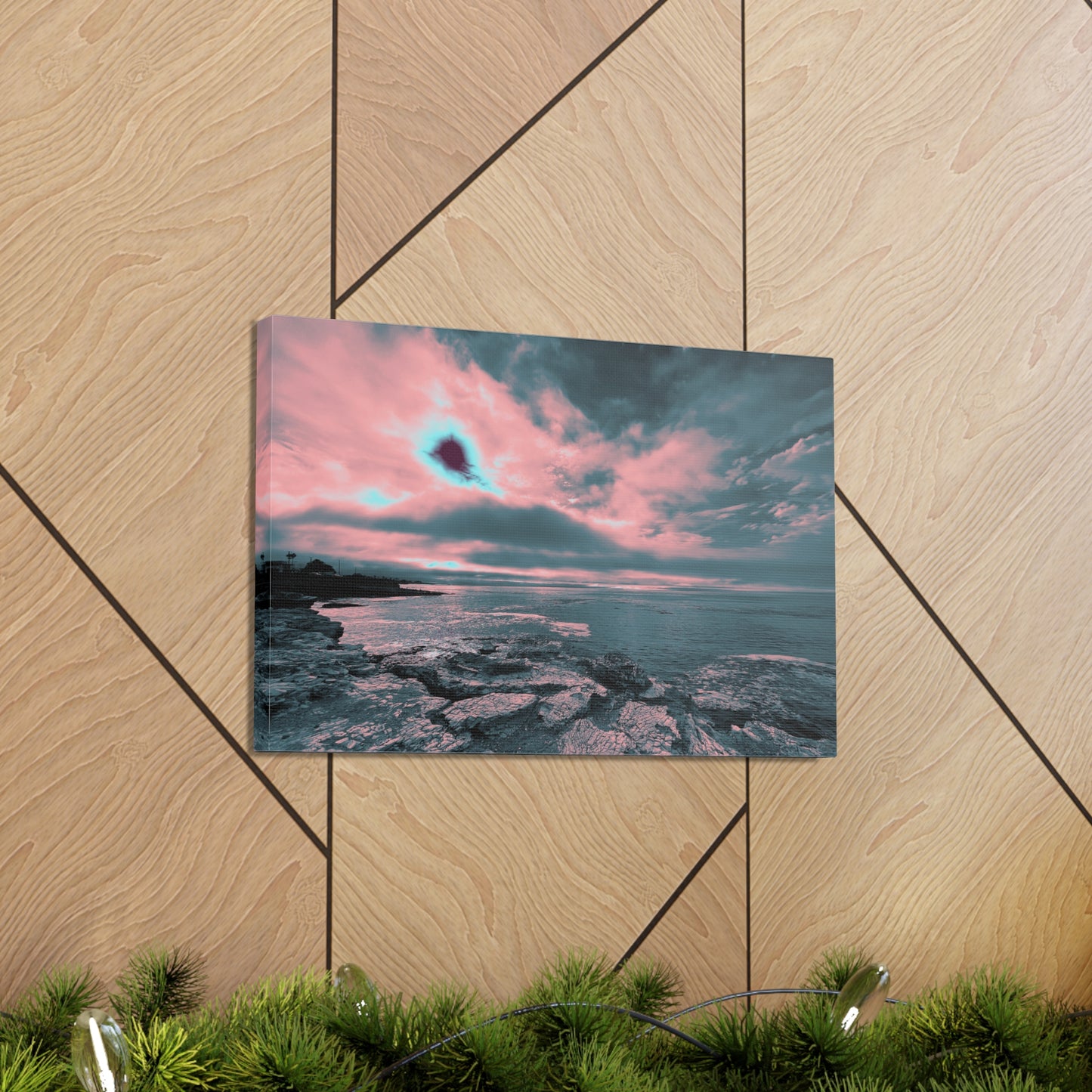 Expressive Cloud Canvas Print