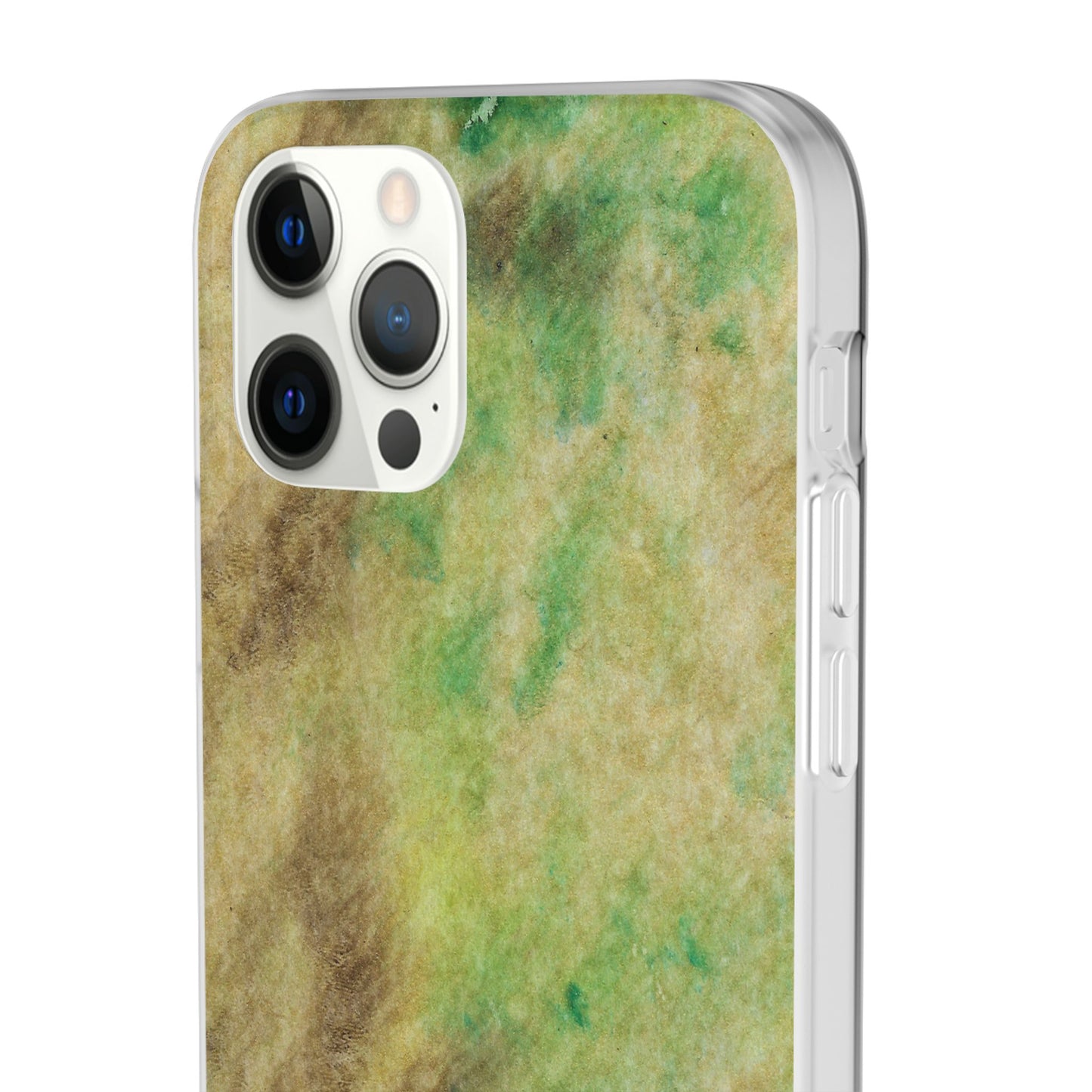 iPhone and Samsung Galaxy Flexi Phone Case Green Marble