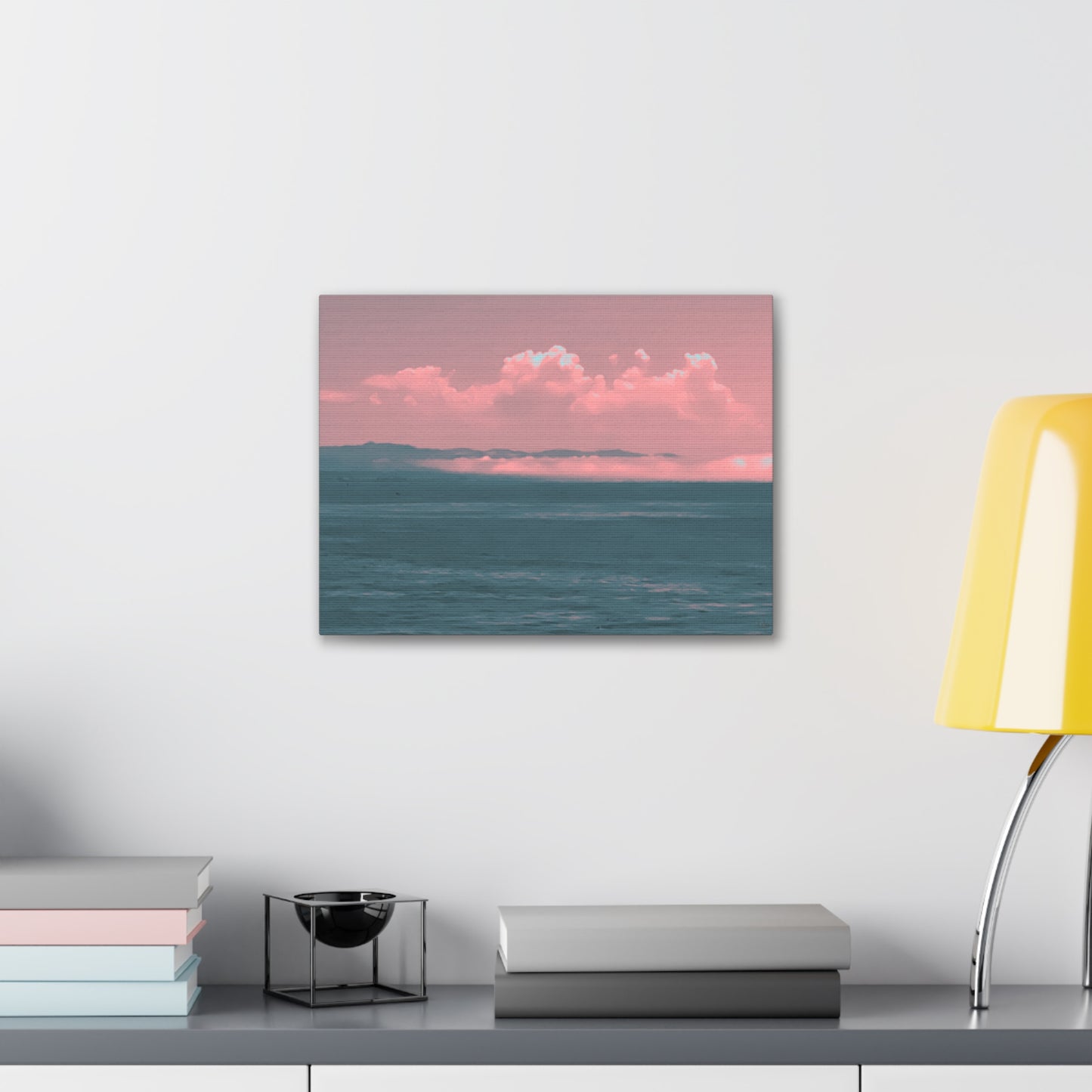 Croco-Cloud Canvas Print