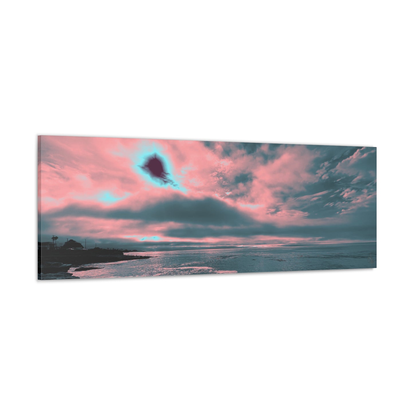 Expressive Cloud Canvas Print