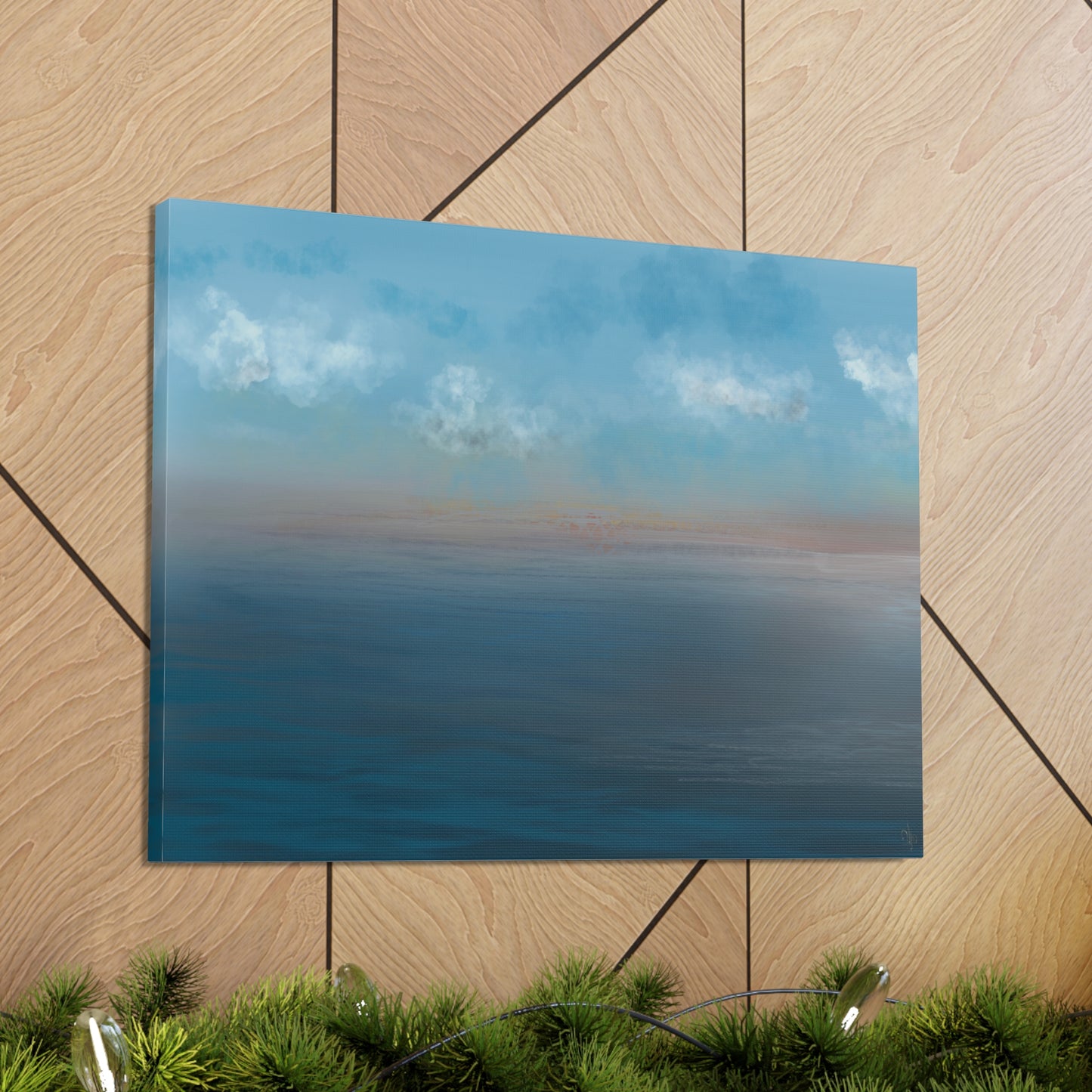 Abstract Coastal 9 Canvas Print