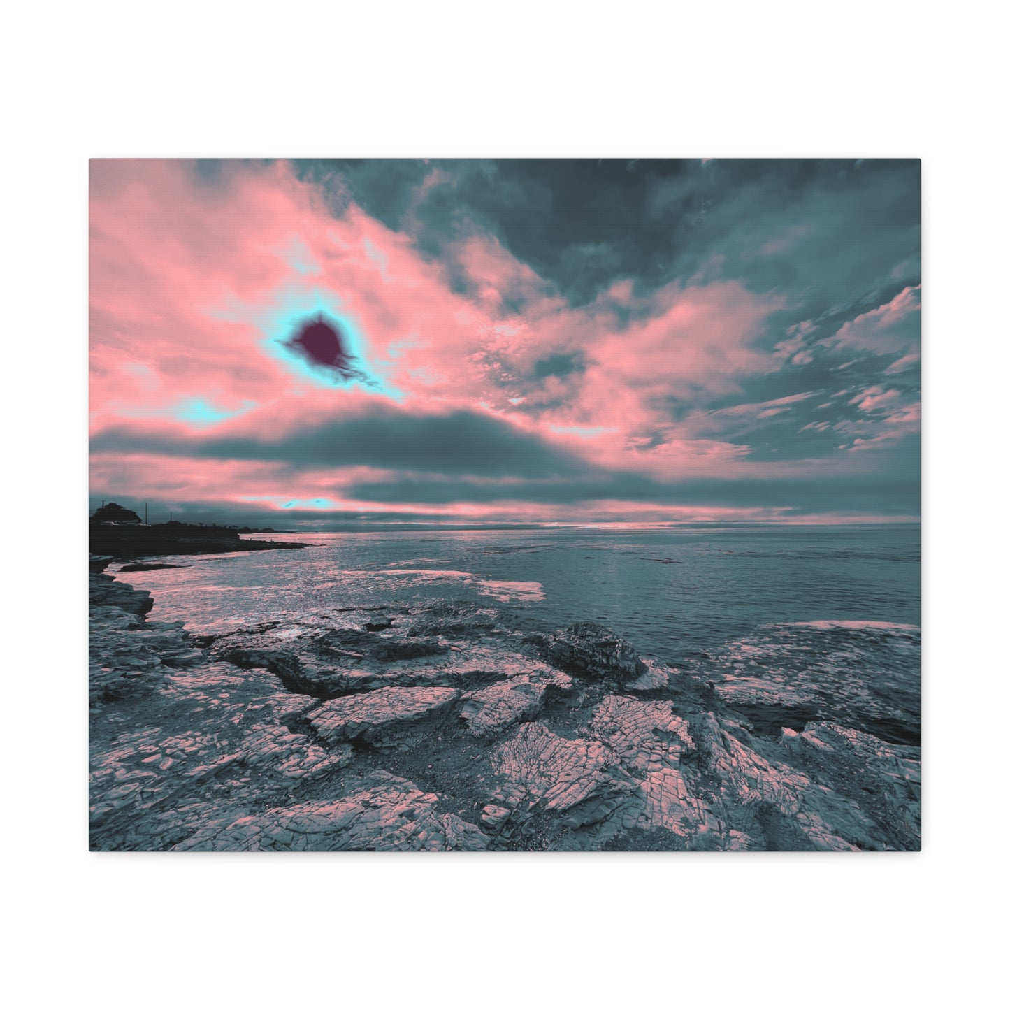 Expressive Cloud Canvas Print