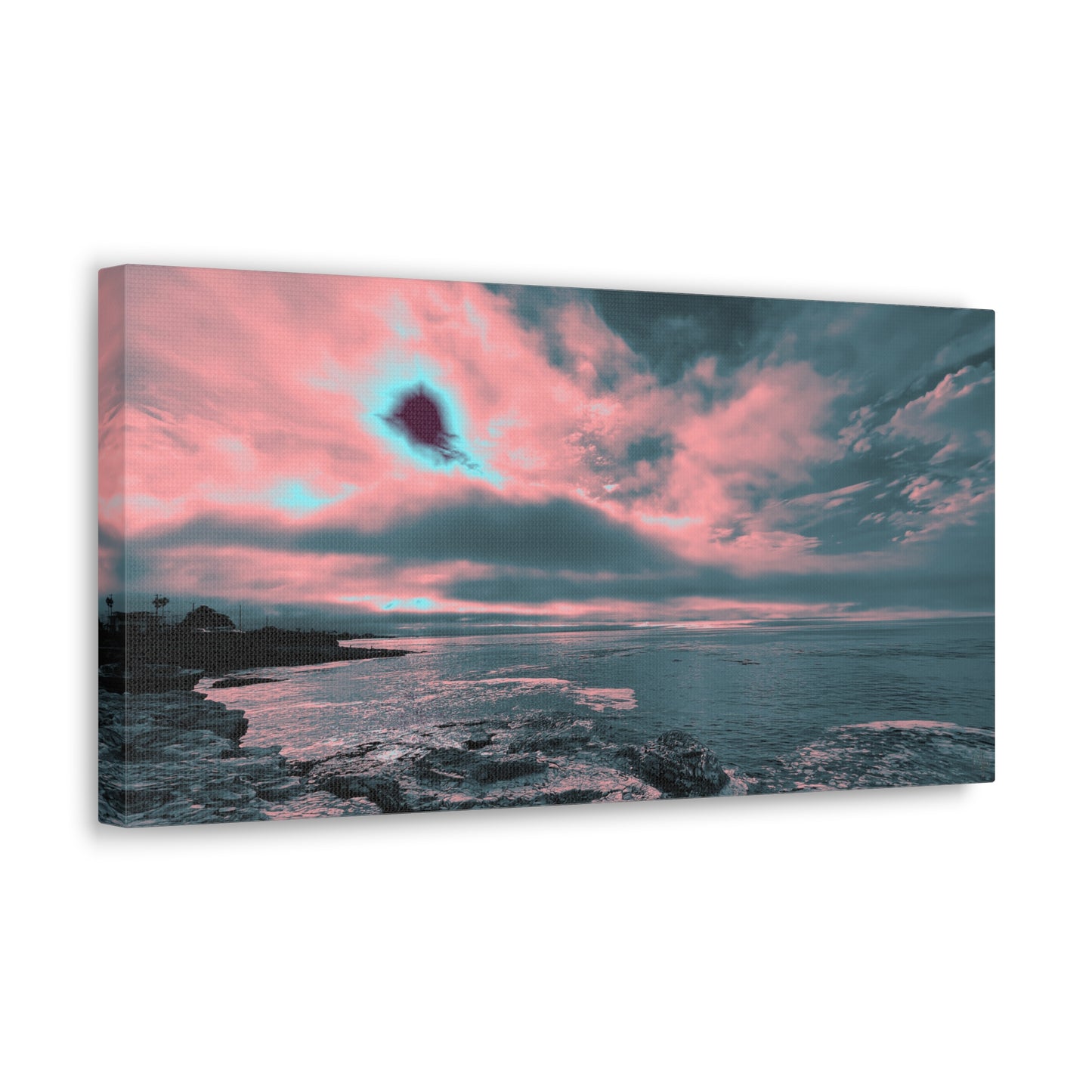 Expressive Cloud Canvas Print