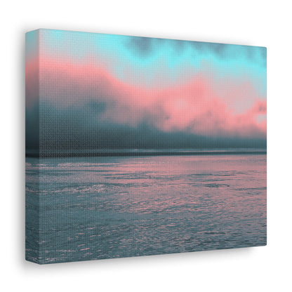 Electrifying Gradient Canvas Print