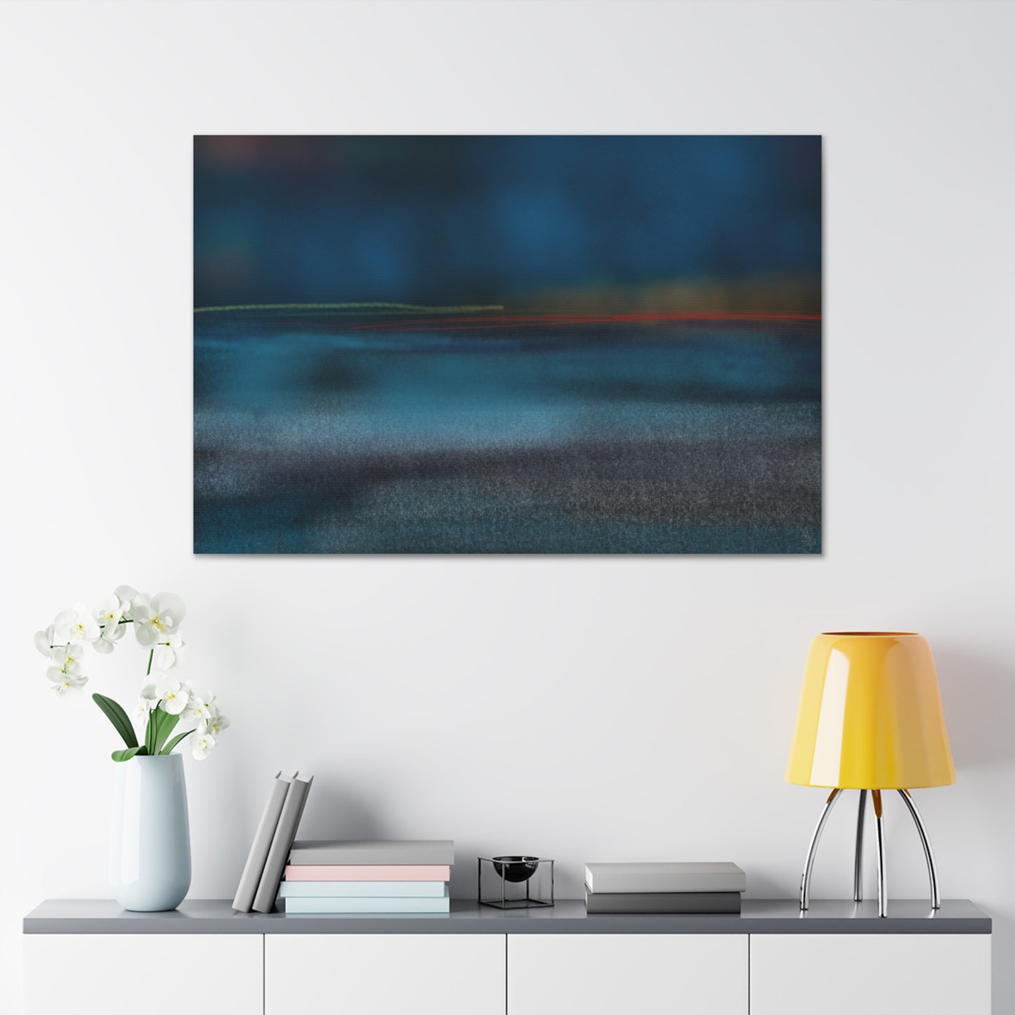 Abstract Coastal 11 Canvas Print