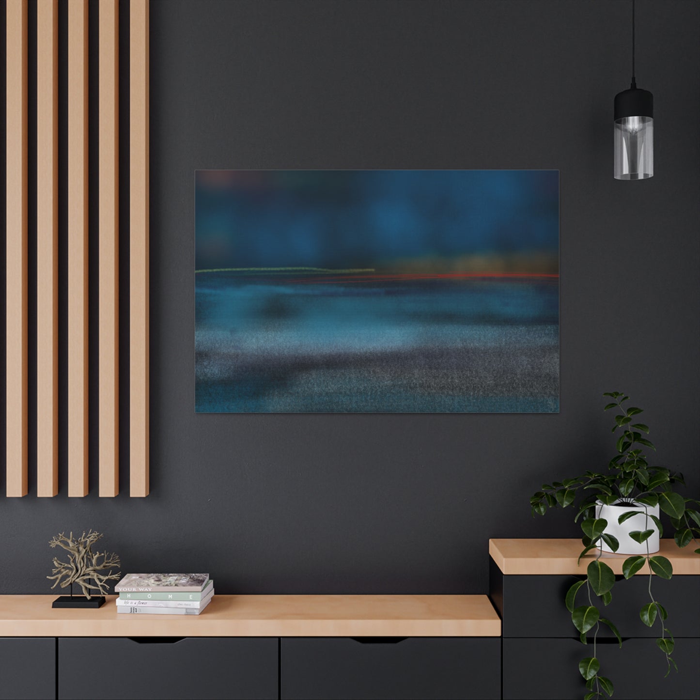 Abstract Coastal 11 Canvas Print